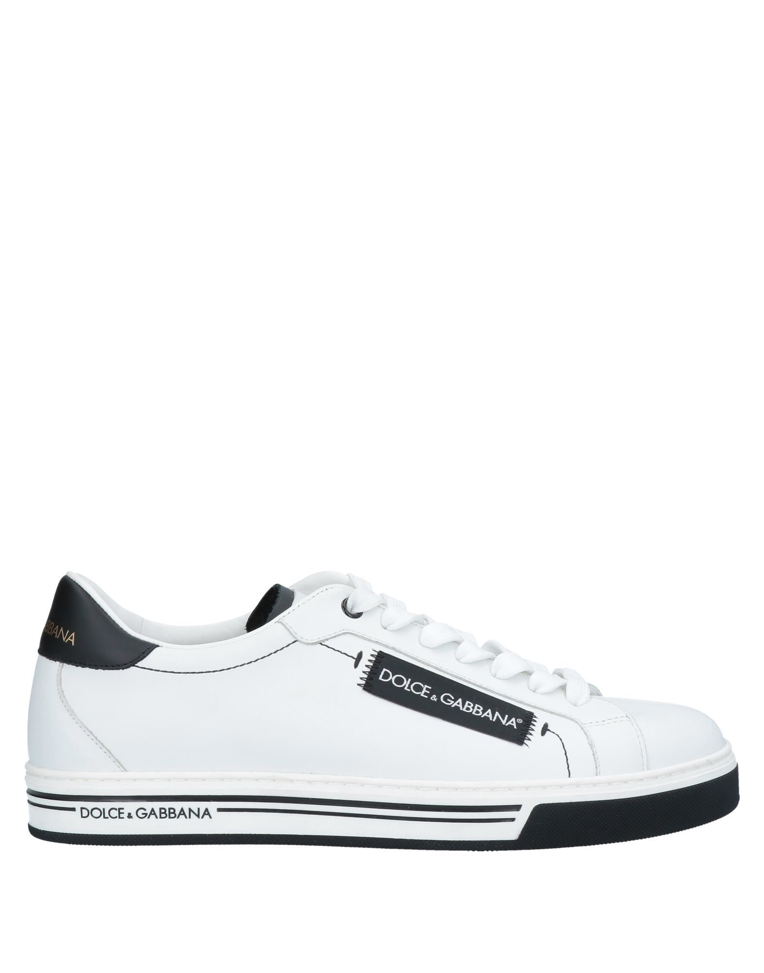 DOLCE&GABBANA Sneakers Herren Weiß von DOLCE&GABBANA