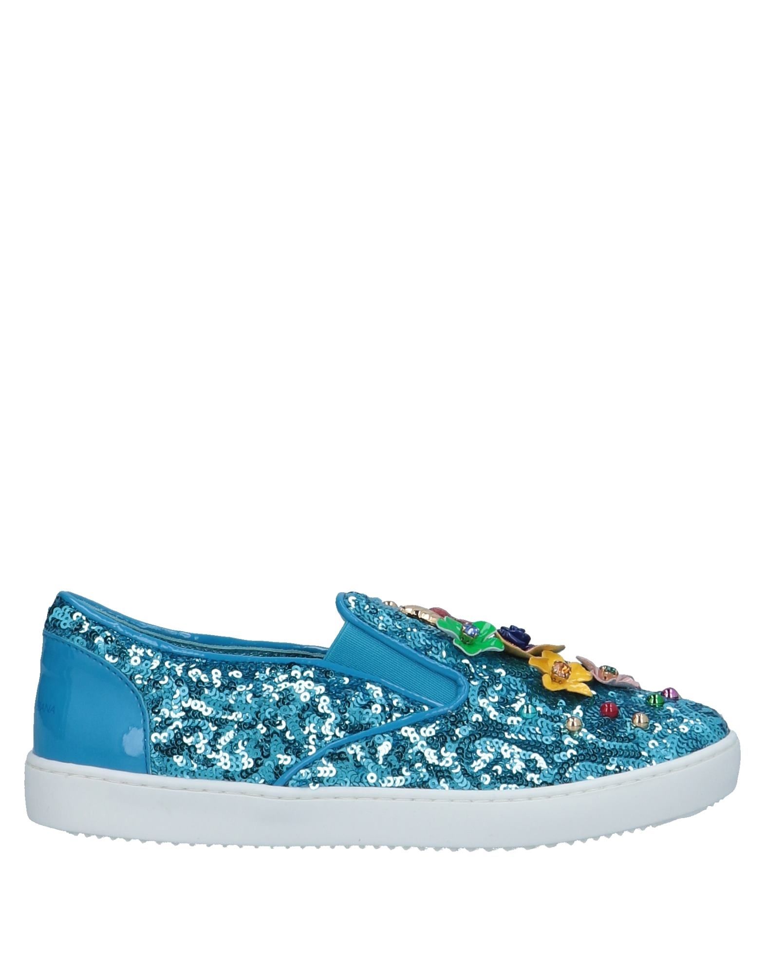 DOLCE&GABBANA Sneakers Kinder Azurblau von DOLCE&GABBANA