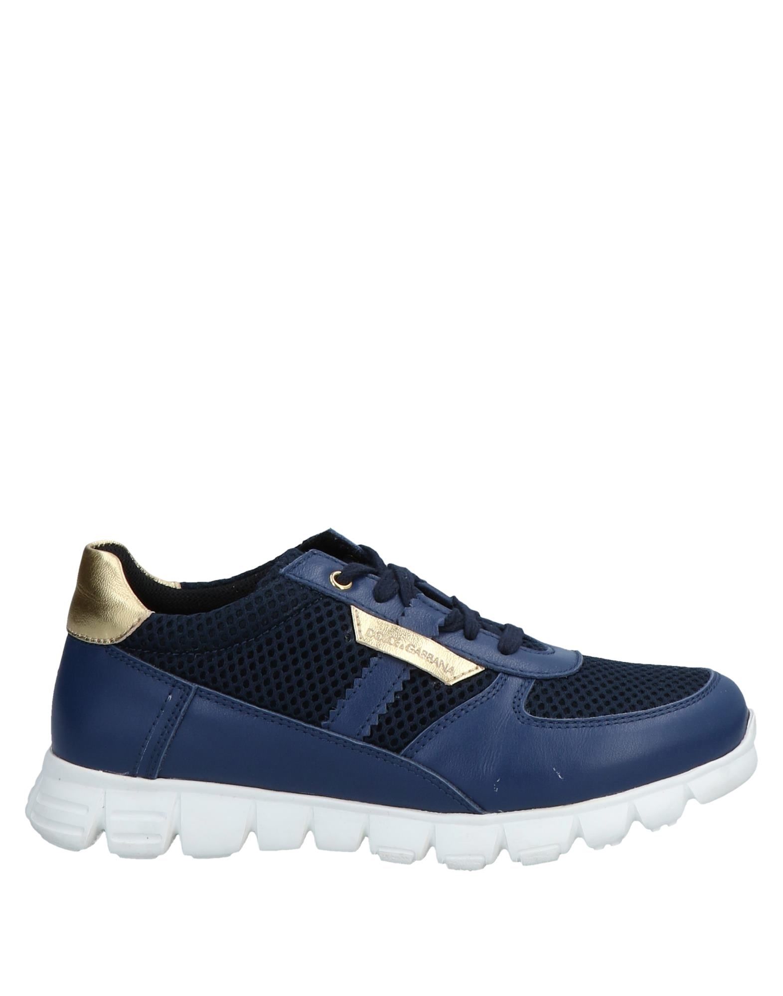 DOLCE&GABBANA Sneakers Kinder Blau von DOLCE&GABBANA