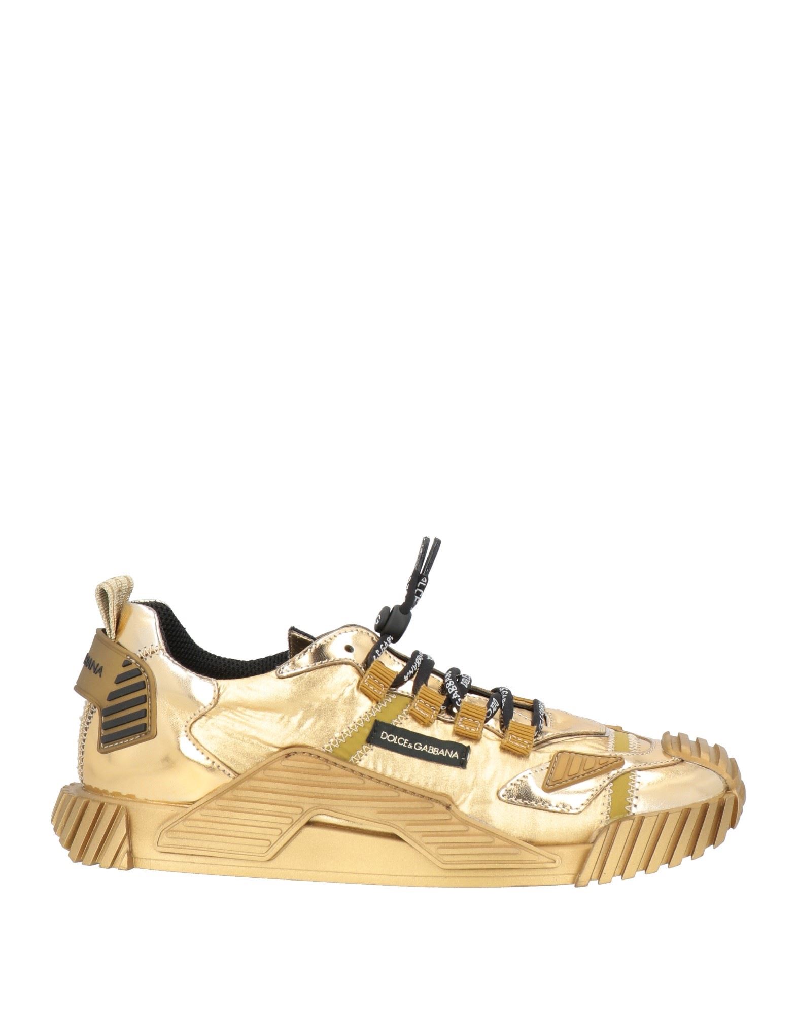 DOLCE&GABBANA Sneakers Kinder Gold von DOLCE&GABBANA