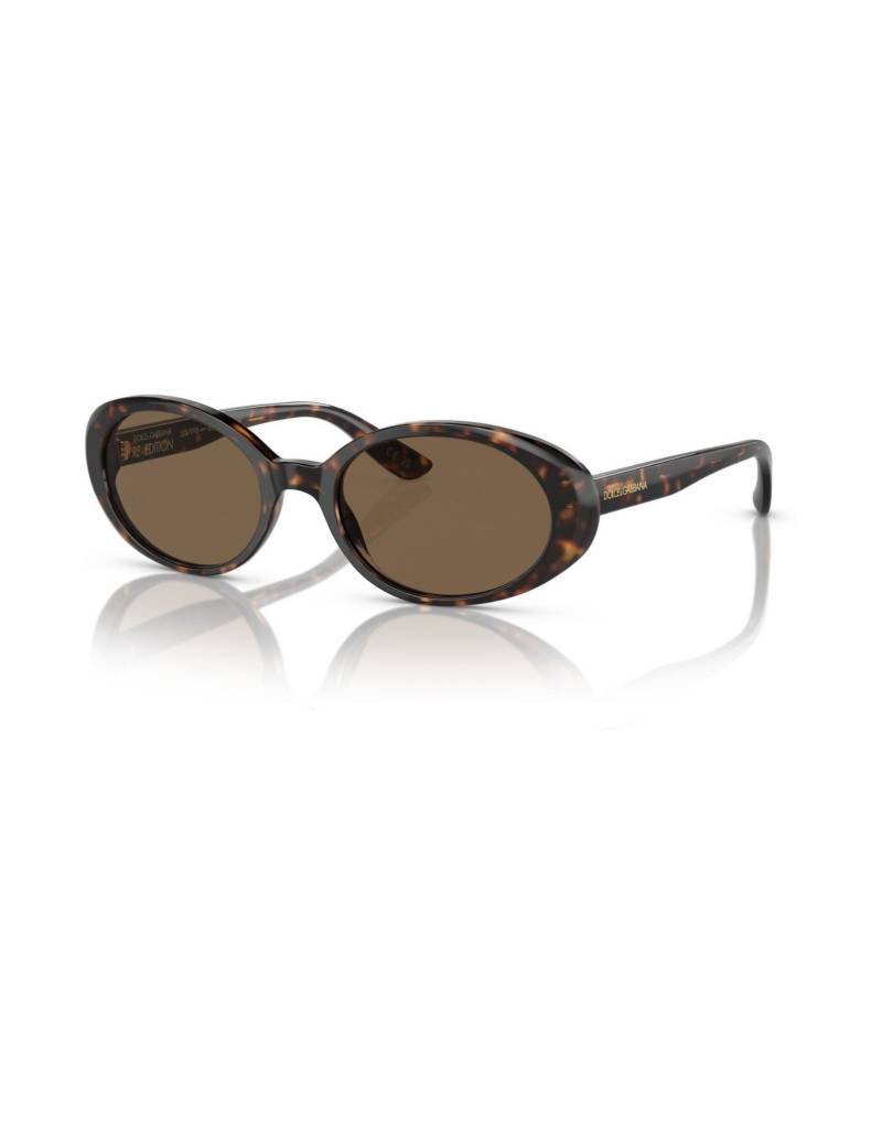 DOLCE&GABBANA Sonnenbrille Damen Braun von DOLCE&GABBANA