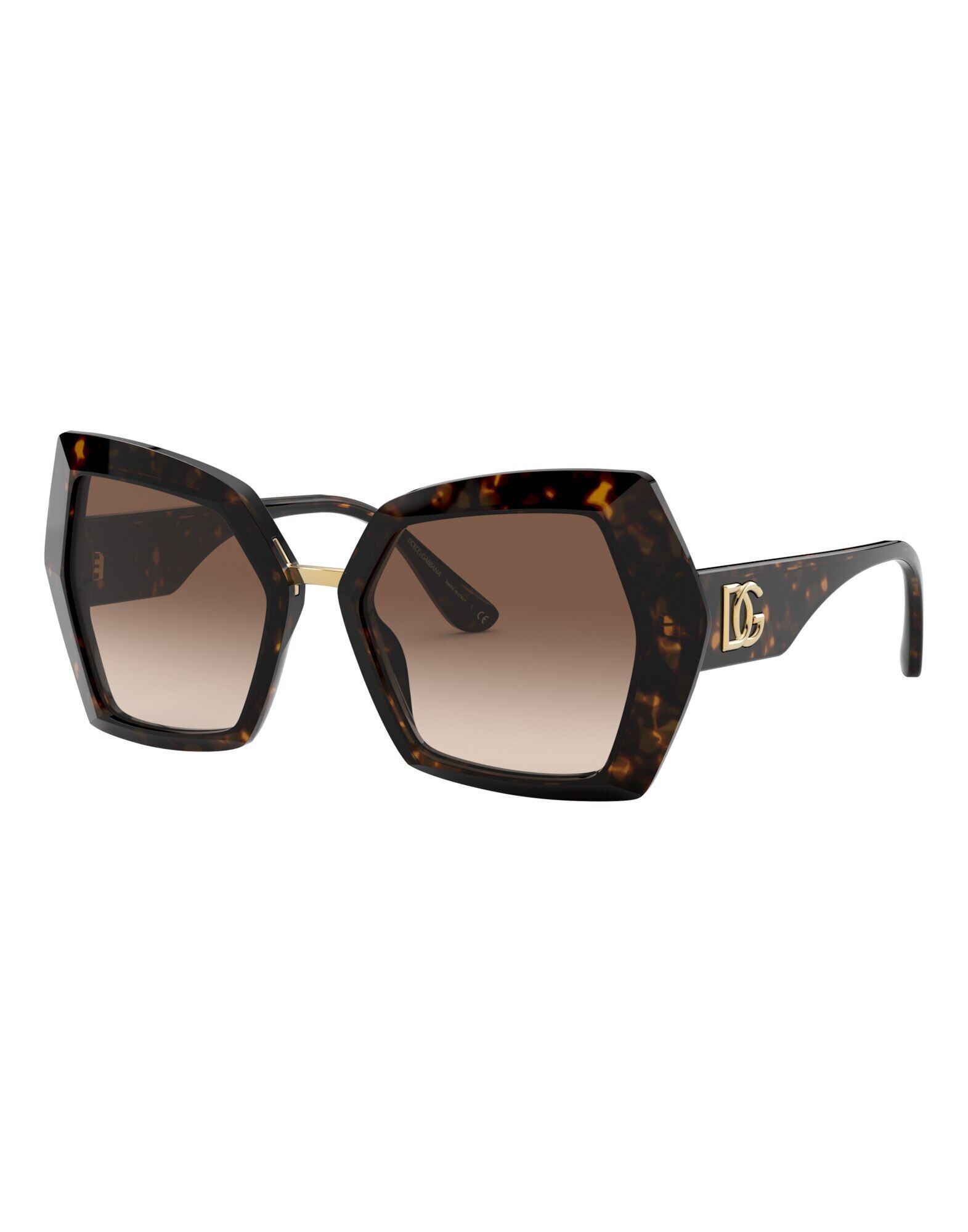 DOLCE&GABBANA Sonnenbrille Damen Braun von DOLCE&GABBANA