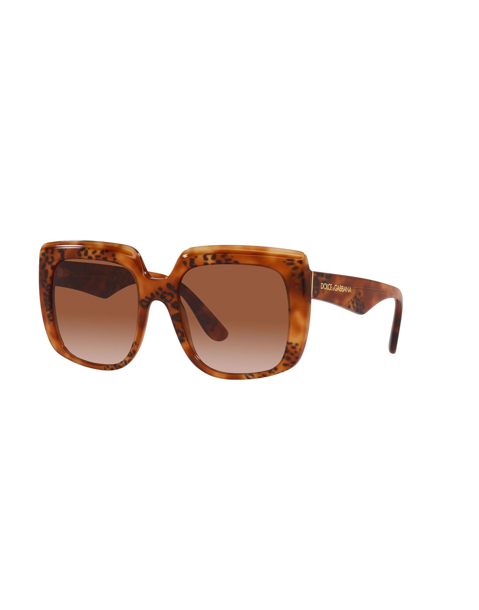 DOLCE&GABBANA Sonnenbrille Damen Braun von DOLCE&GABBANA