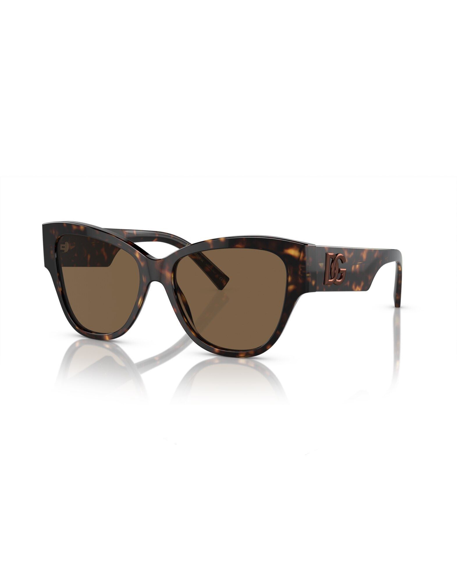 DOLCE&GABBANA Sonnenbrille Damen Braun von DOLCE&GABBANA