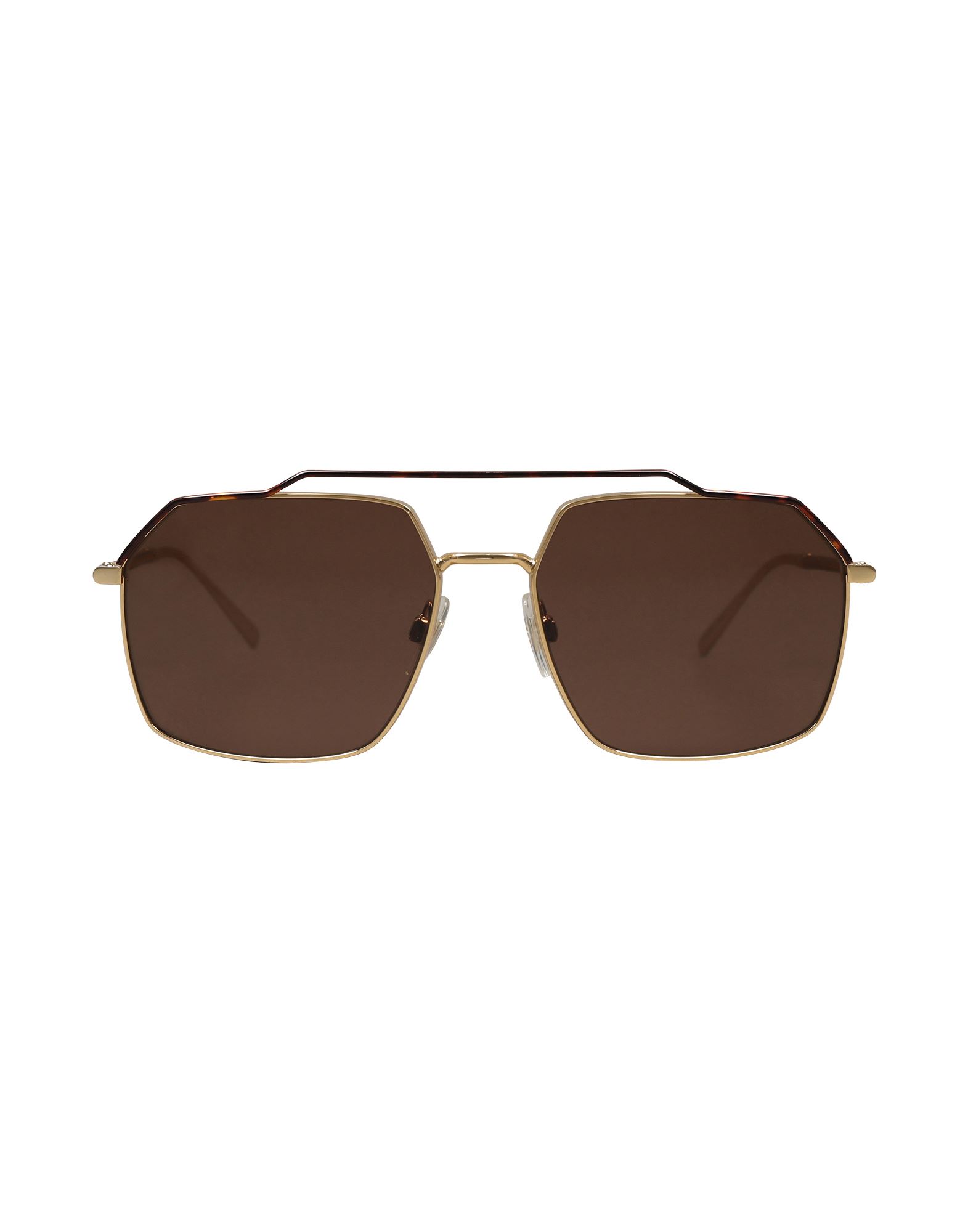 DOLCE&GABBANA Sonnenbrille Damen Bronze von DOLCE&GABBANA