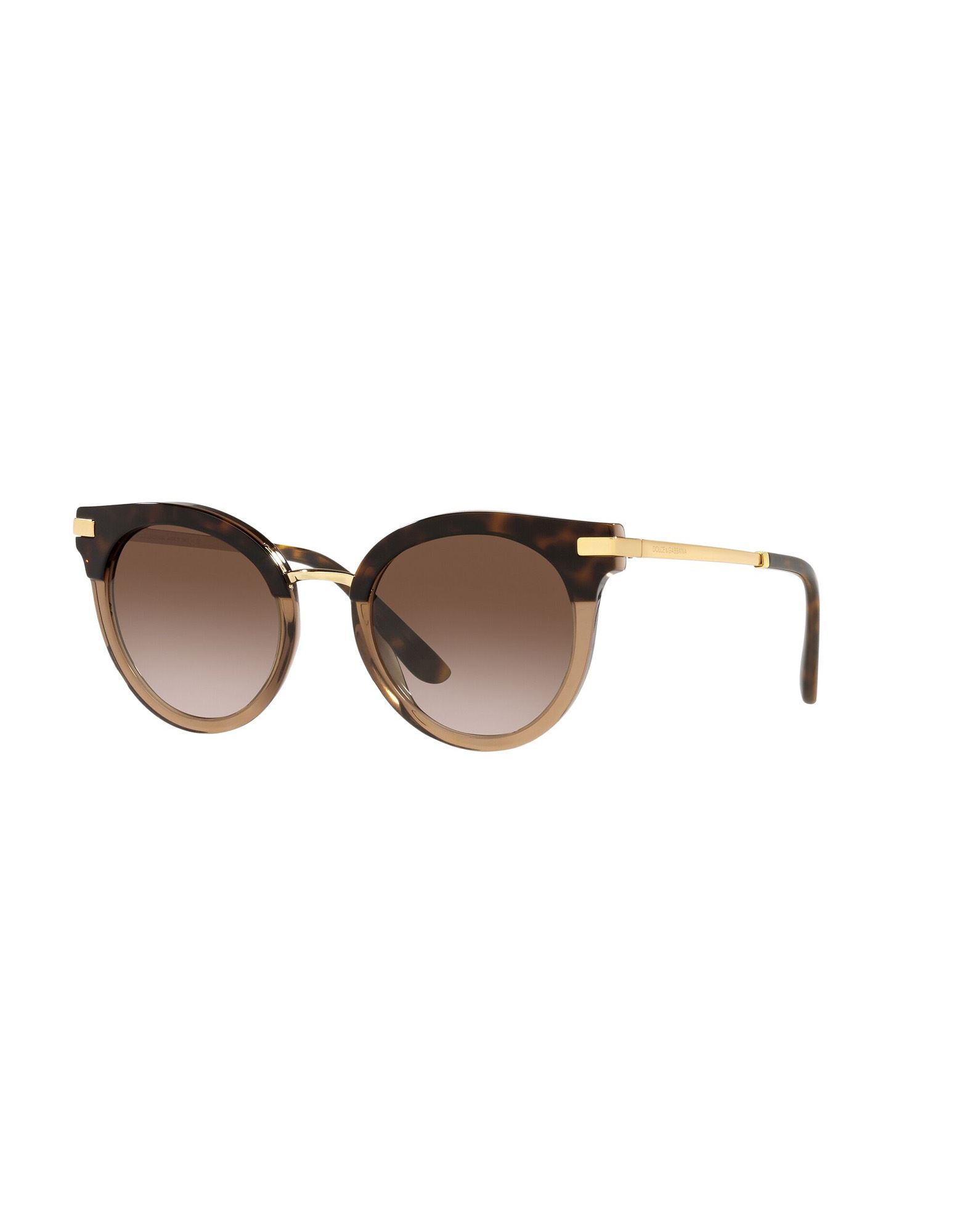 DOLCE&GABBANA Sonnenbrille Damen Dunkelbraun von DOLCE&GABBANA