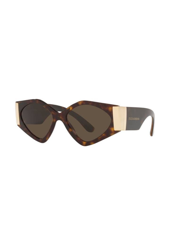 DOLCE&GABBANA Sonnenbrille Damen Dunkelbraun von DOLCE&GABBANA