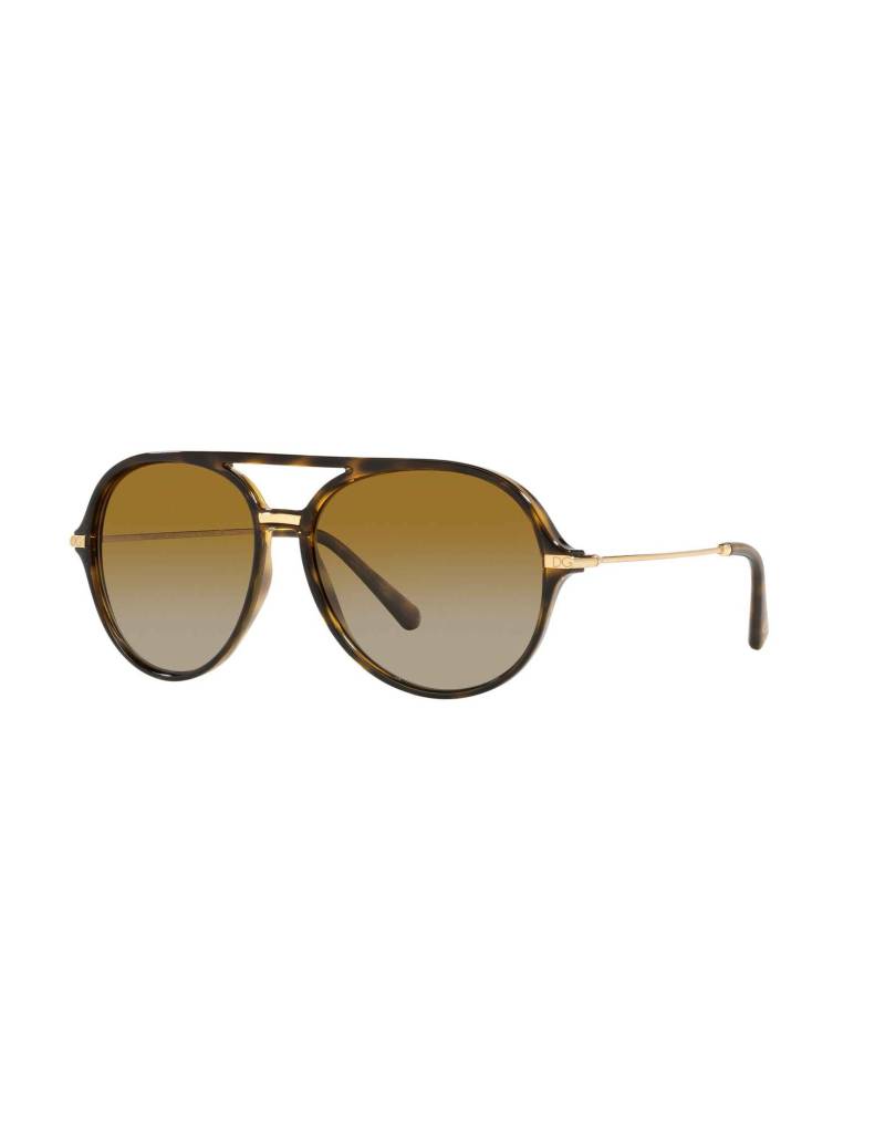 DOLCE&GABBANA Sonnenbrille Damen Dunkelbraun von DOLCE&GABBANA