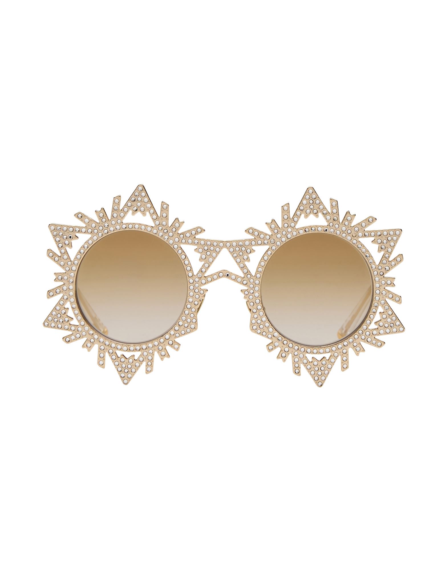 DOLCE&GABBANA Sonnenbrille Damen Gold von DOLCE&GABBANA