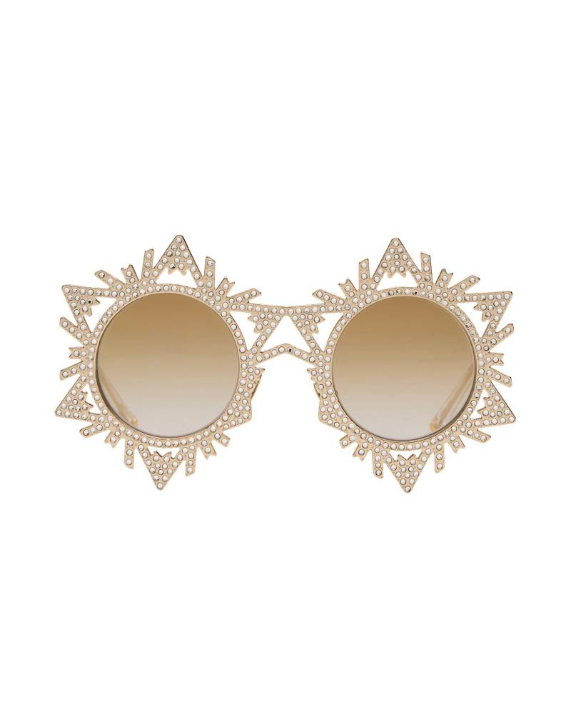 DOLCE&GABBANA Sonnenbrille Damen Gold von DOLCE&GABBANA