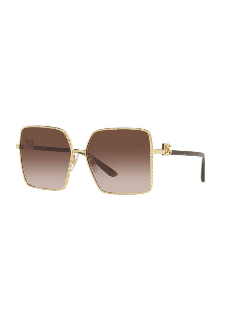 DOLCE&GABBANA Sonnenbrille Damen Gold von DOLCE&GABBANA