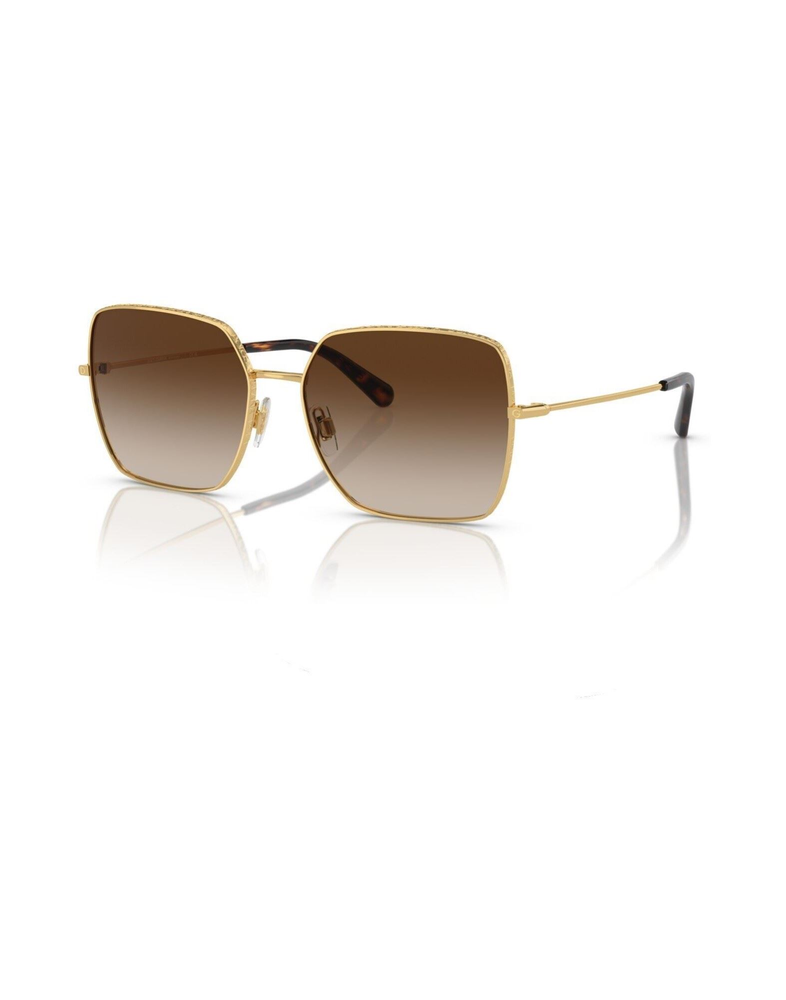 DOLCE&GABBANA Sonnenbrille Damen Gold von DOLCE&GABBANA