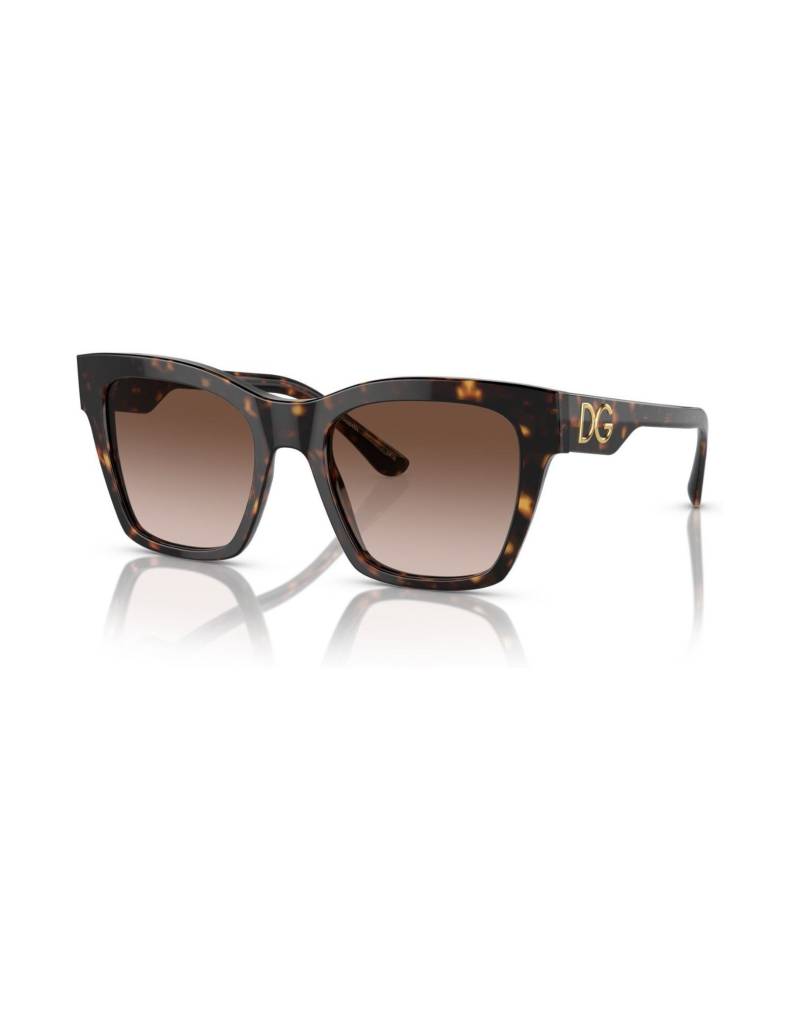 DOLCE&GABBANA Sonnenbrille Damen Hellbraun von DOLCE&GABBANA