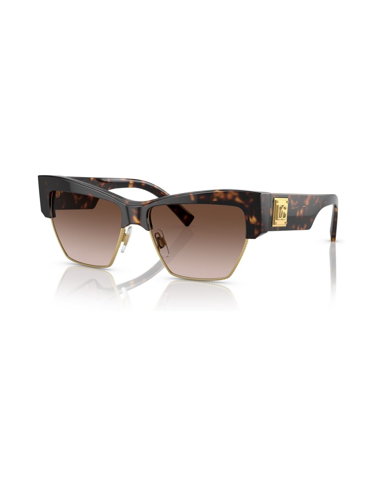 DOLCE&GABBANA Sonnenbrille Damen Hellbraun von DOLCE&GABBANA