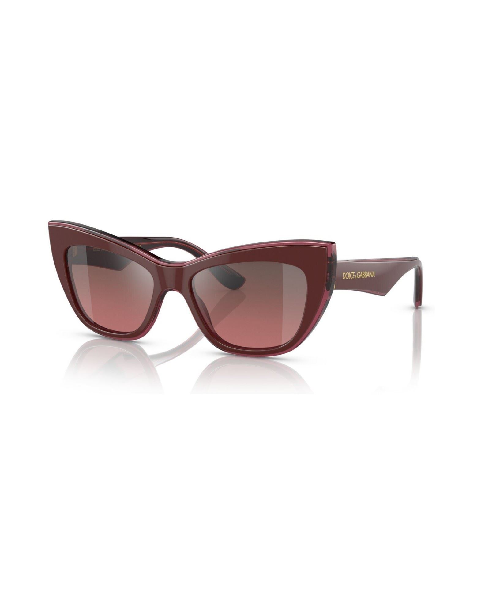 DOLCE&GABBANA Sonnenbrille Damen Rot von DOLCE&GABBANA