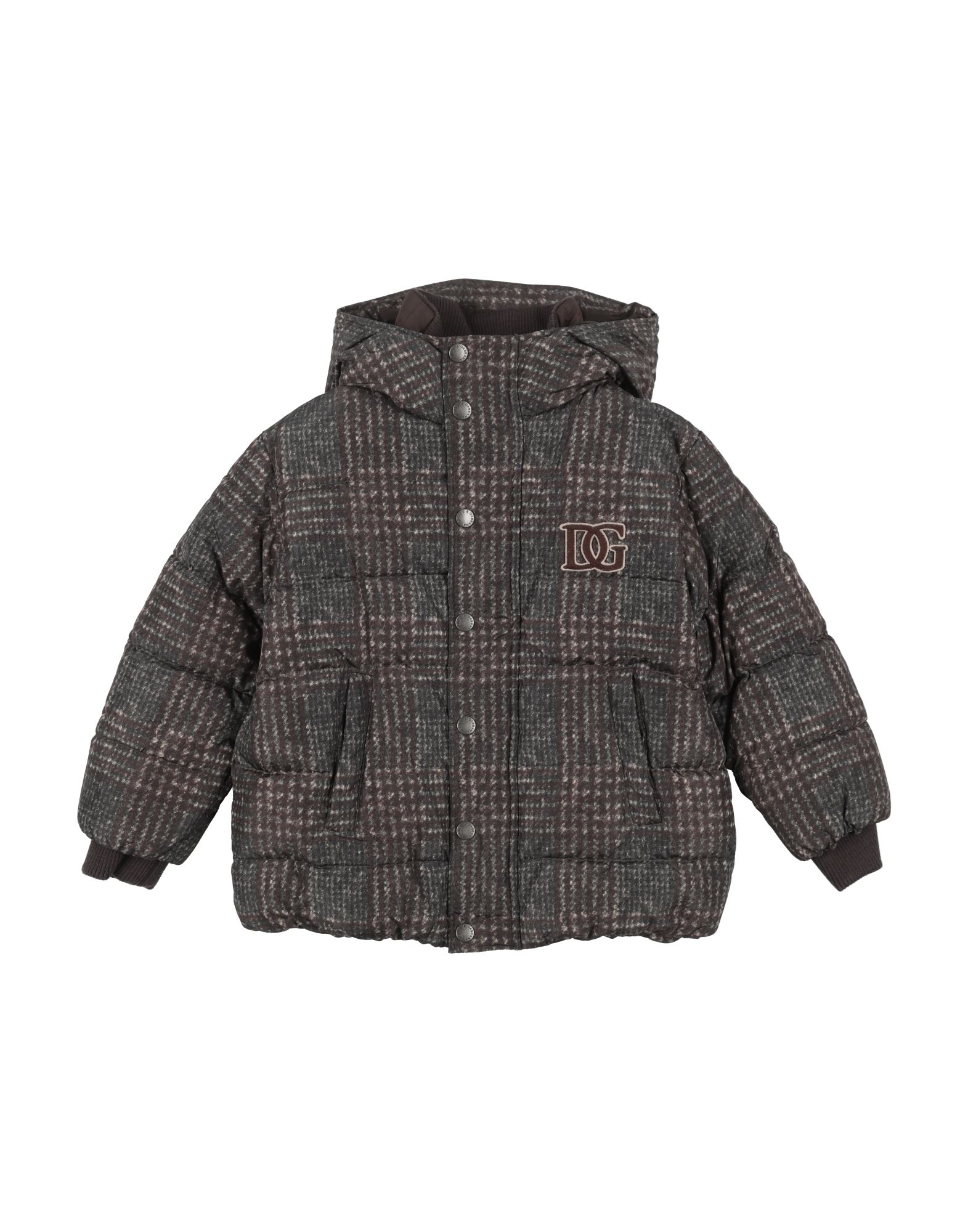 DOLCE&GABBANA Pufferjacke & Daunenjacke Kinder Dunkelbraun von DOLCE&GABBANA