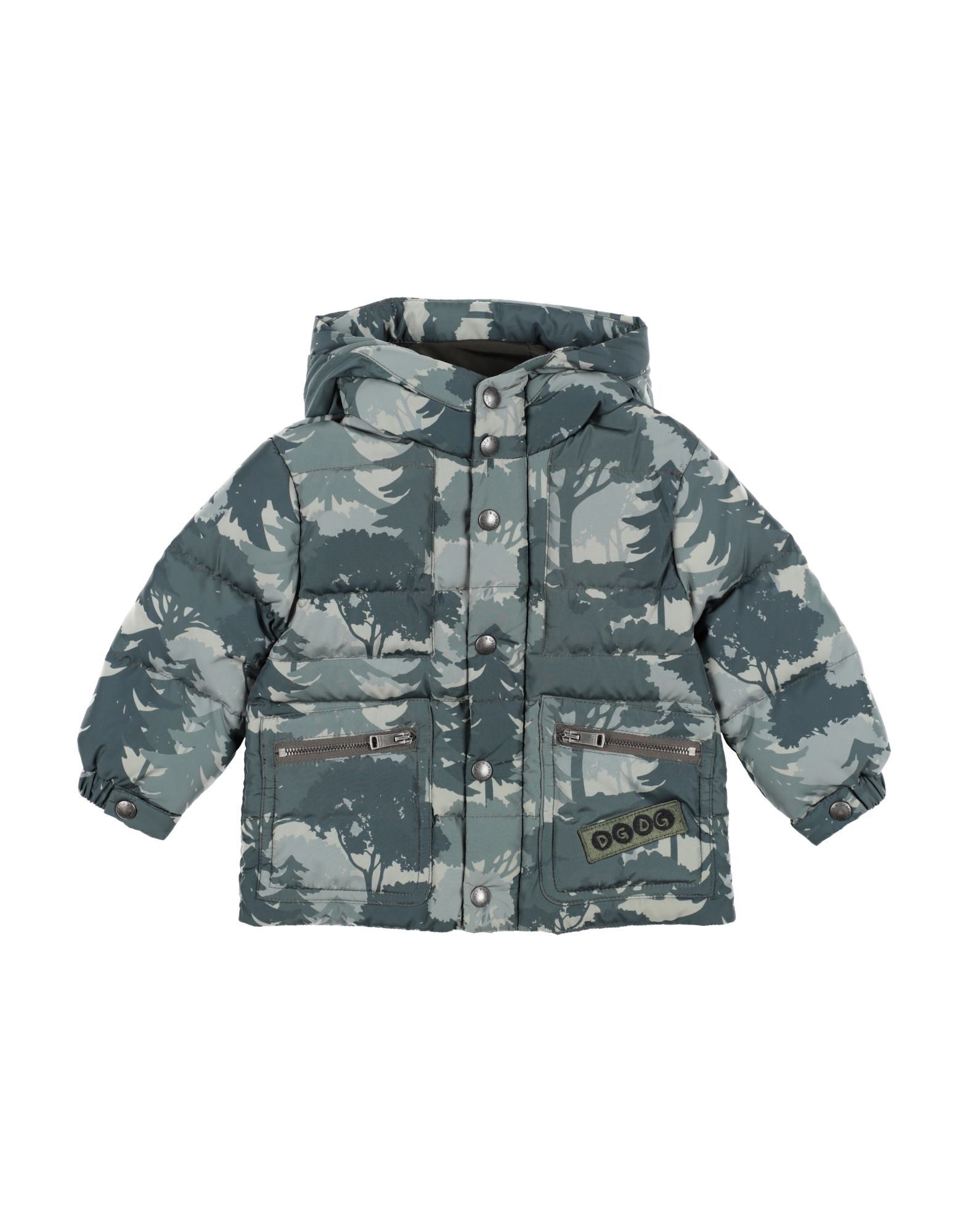 DOLCE & GABBANA Steppjacke Kinder Militärgrün von DOLCE & GABBANA