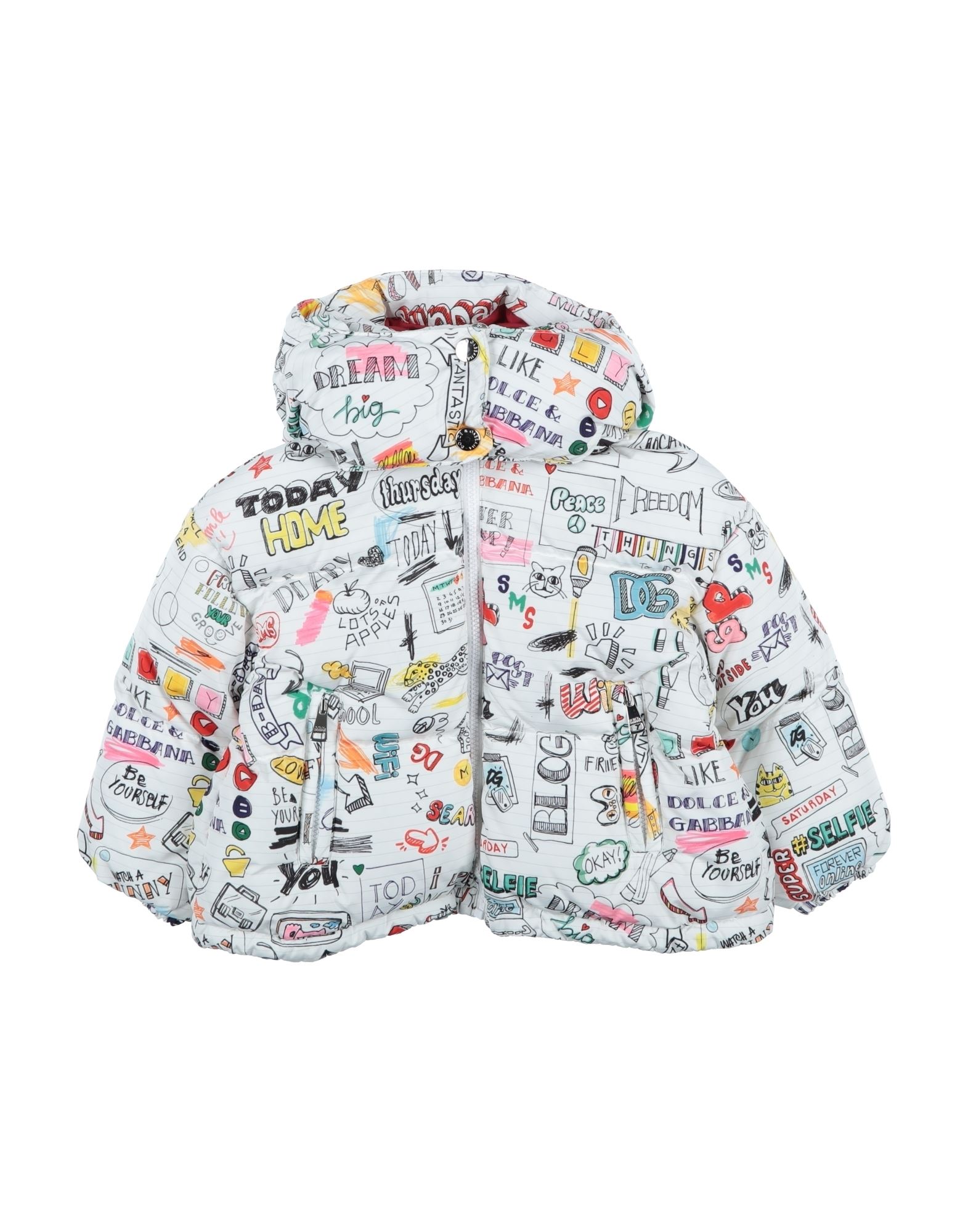 DOLCE&GABBANA Pufferjacke & Daunenjacke Kinder Weiß von DOLCE&GABBANA