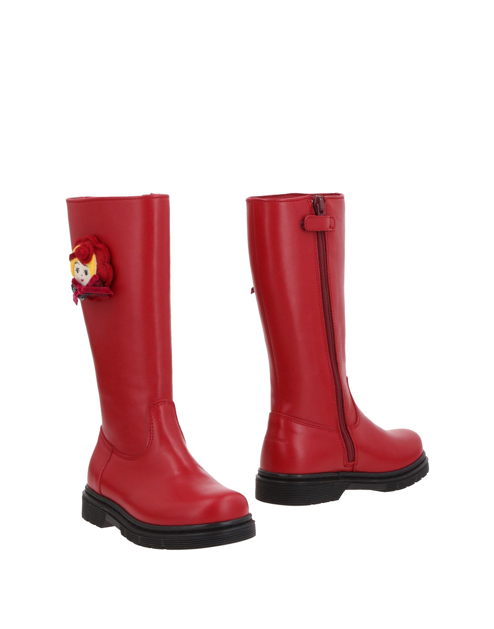 DOLCE&GABBANA Stiefel Kinder Rot von DOLCE&GABBANA