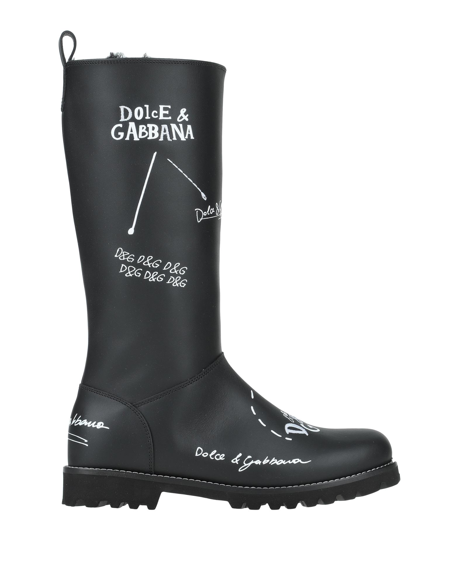 DOLCE&GABBANA Stiefel Kinder Schwarz von DOLCE&GABBANA