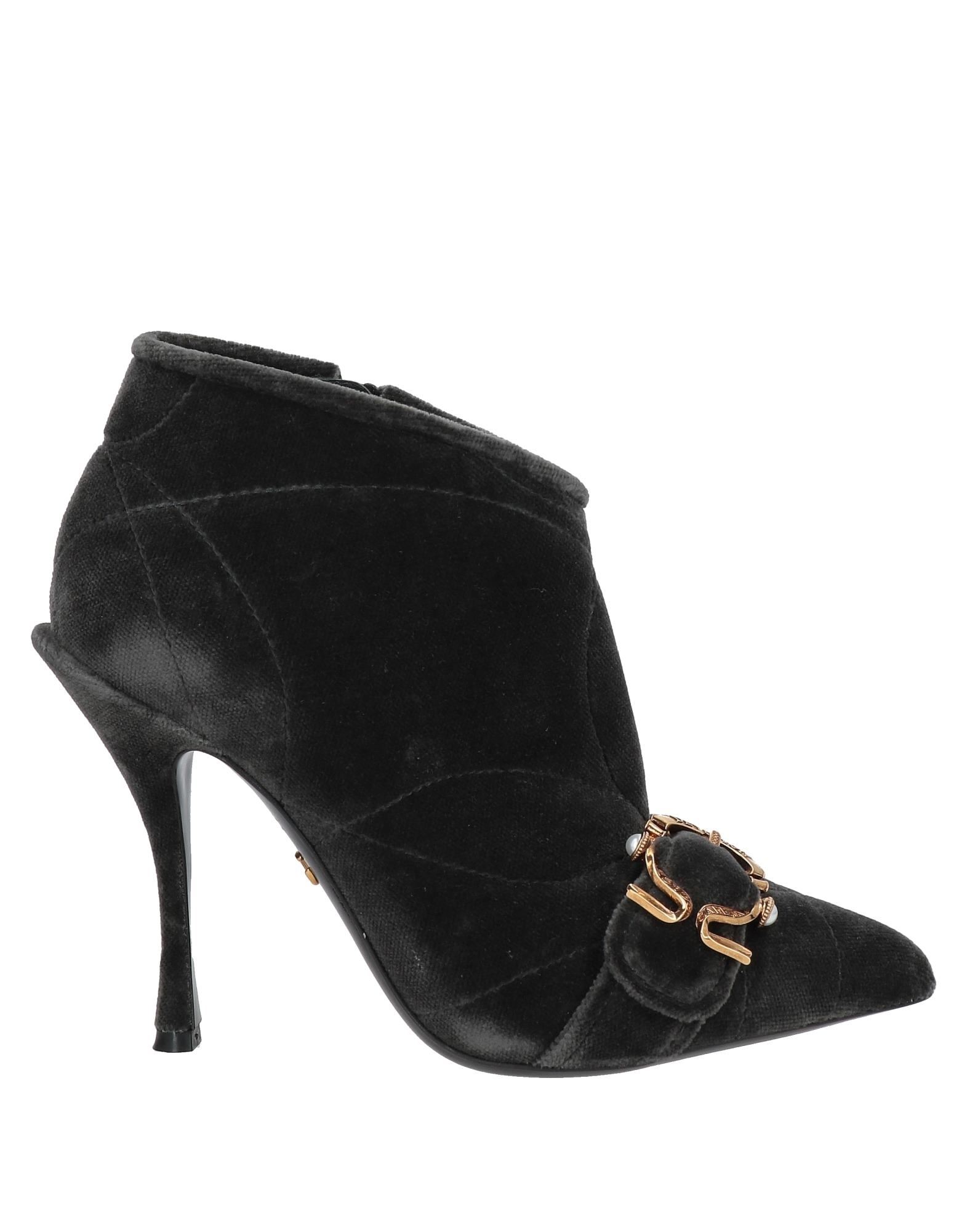 DOLCE&GABBANA Stiefelette Damen Blei von DOLCE&GABBANA