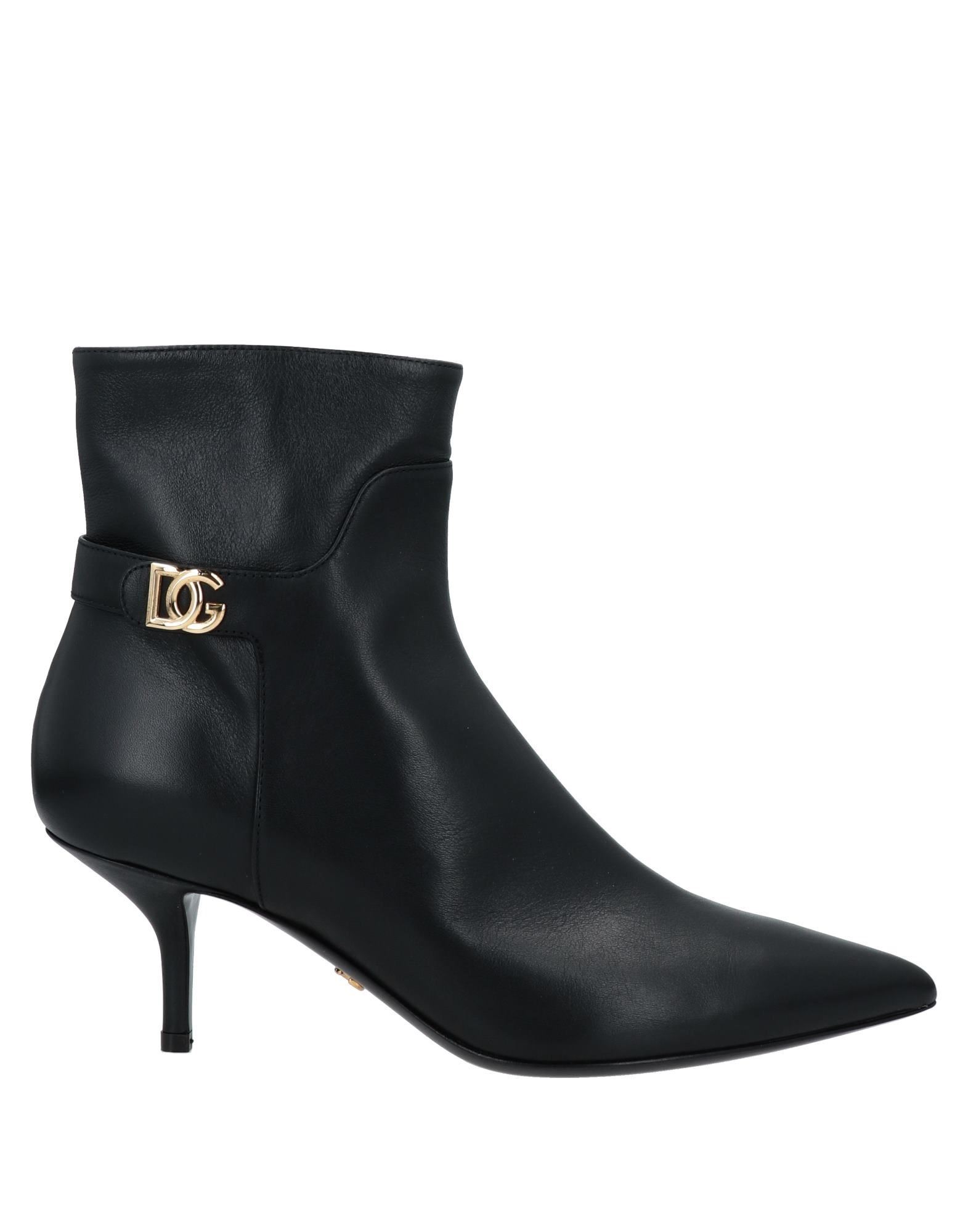DOLCE&GABBANA Stiefelette Damen Schwarz von DOLCE&GABBANA
