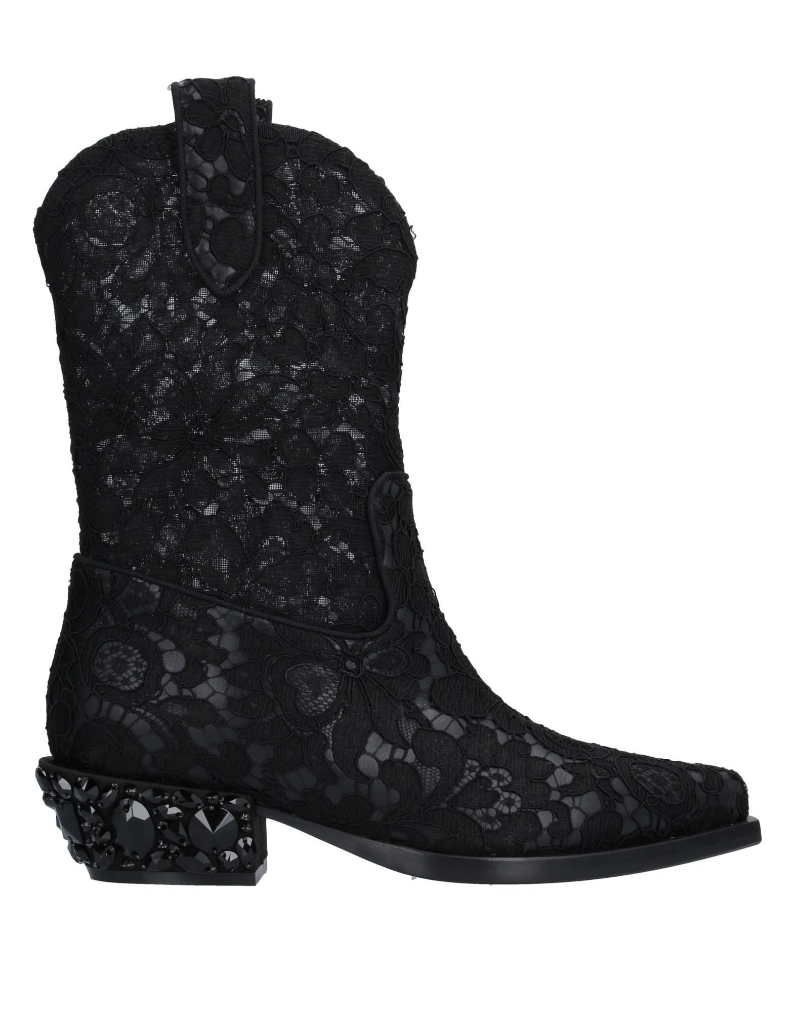 DOLCE&GABBANA Stiefelette Damen Schwarz DOLCE&GABBANA Stiefelette Damen Schwarz von DOLCE&GABBANA