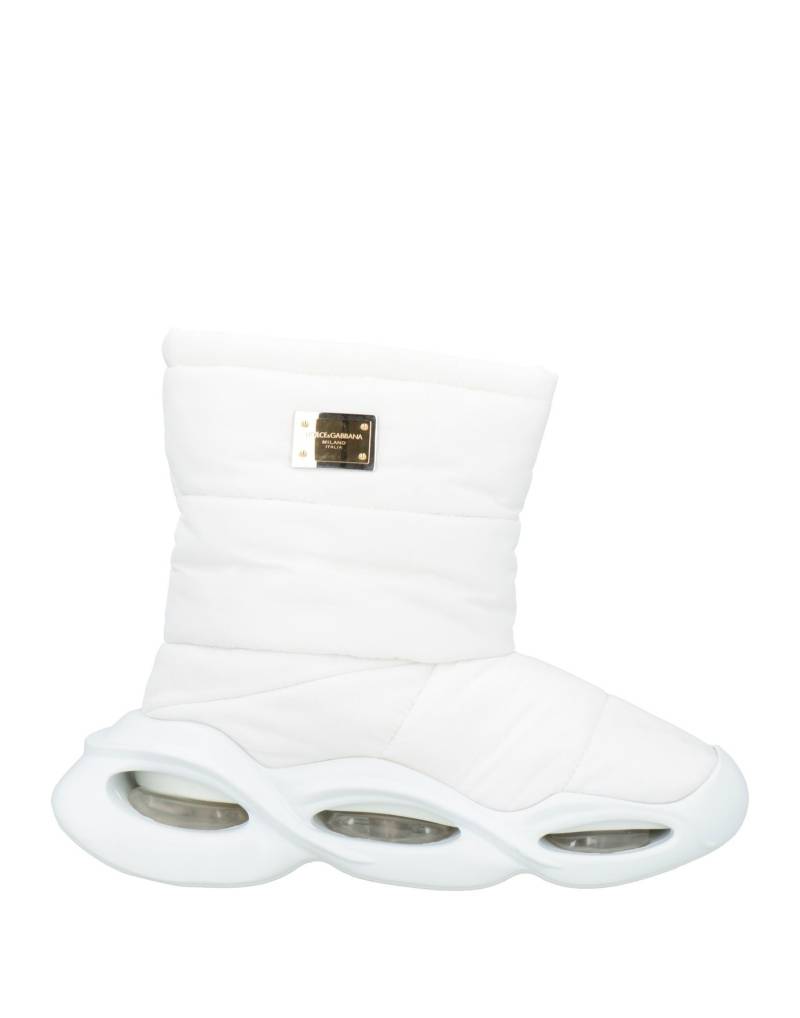 DOLCE&GABBANA Stiefelette Damen Weiß von DOLCE&GABBANA
