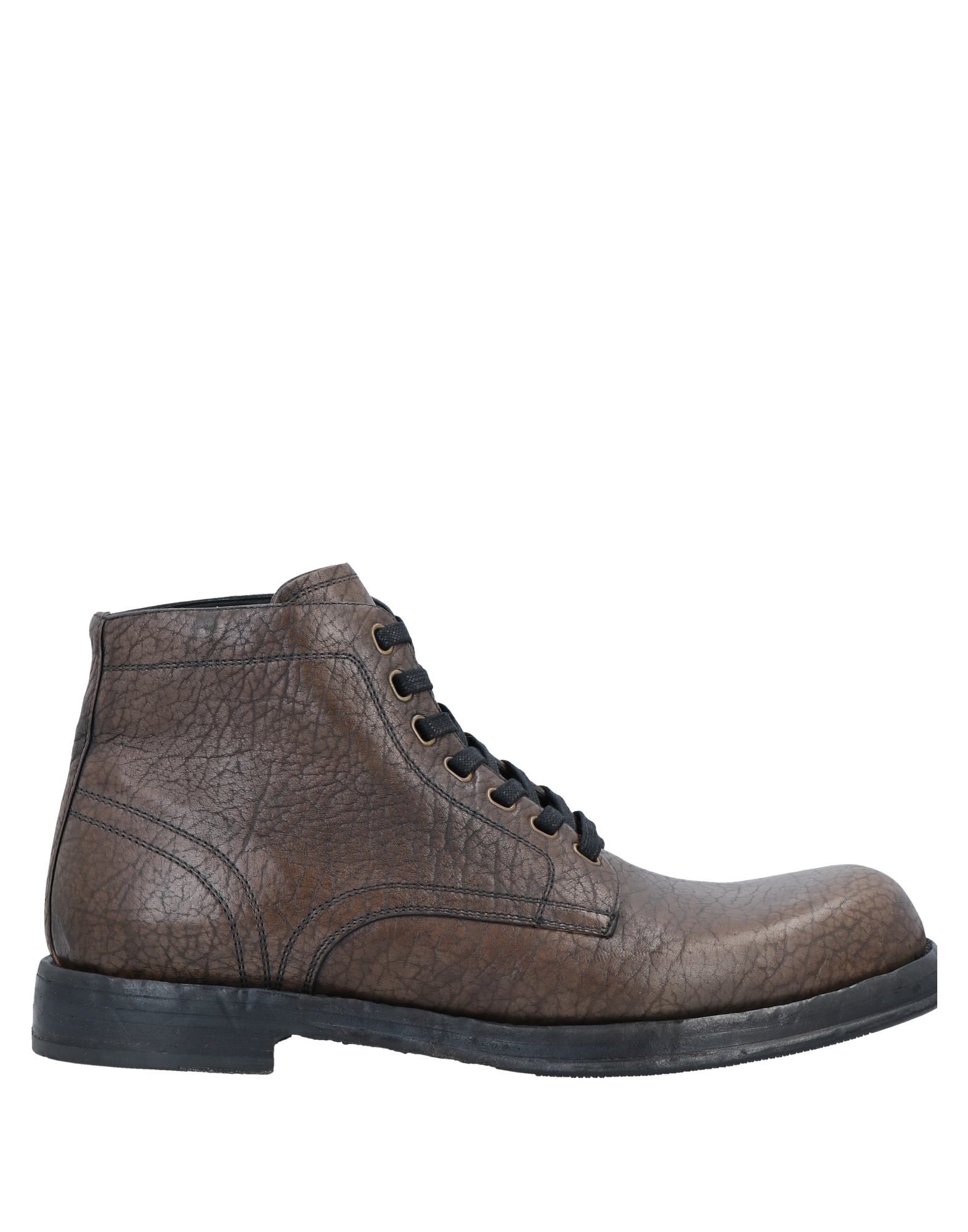 DOLCE&GABBANA Stiefelette Herren Dunkelbraun von DOLCE&GABBANA