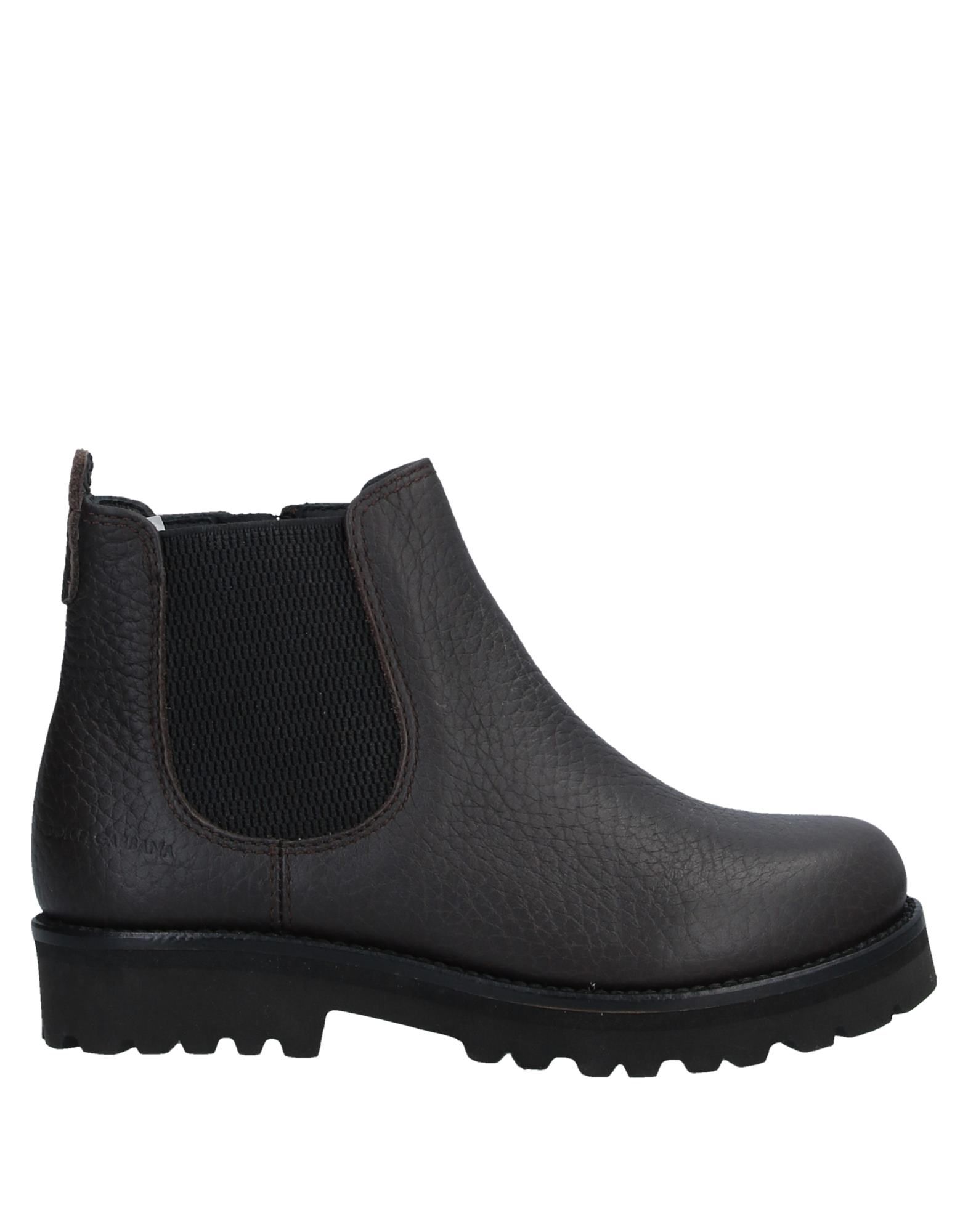 DOLCE&GABBANA Stiefelette Kinder Dunkelbraun von DOLCE&GABBANA