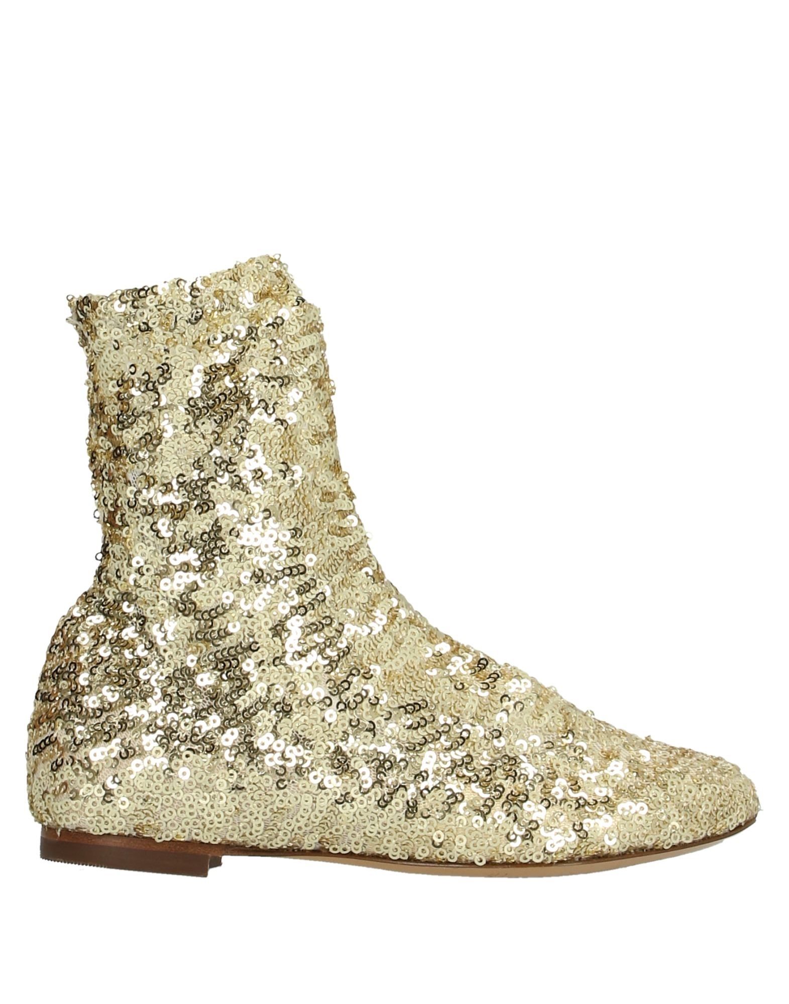 DOLCE&GABBANA Stiefelette Kinder Gold von DOLCE&GABBANA