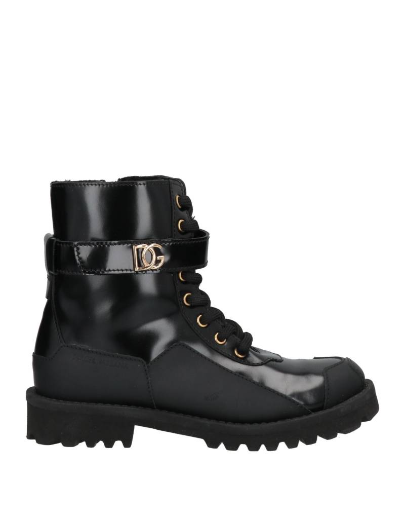 DOLCE&GABBANA Stiefelette Kinder Schwarz von DOLCE&GABBANA