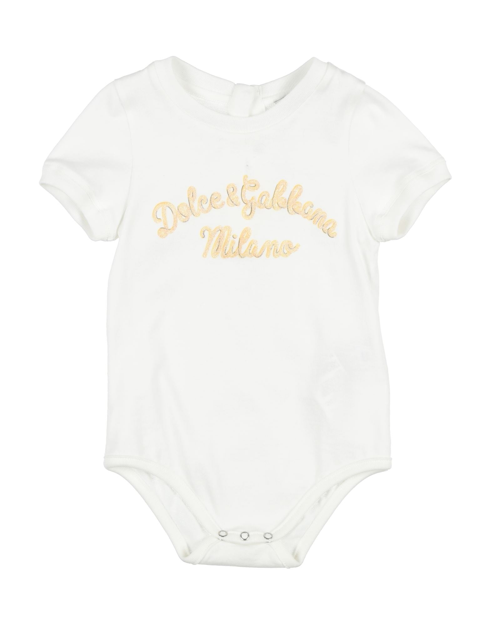 DOLCE&GABBANA Strampelanzug Kinder Weiß von DOLCE&GABBANA