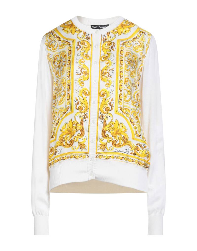 DOLCE&GABBANA Strickjacke Damen Elfenbein von DOLCE&GABBANA