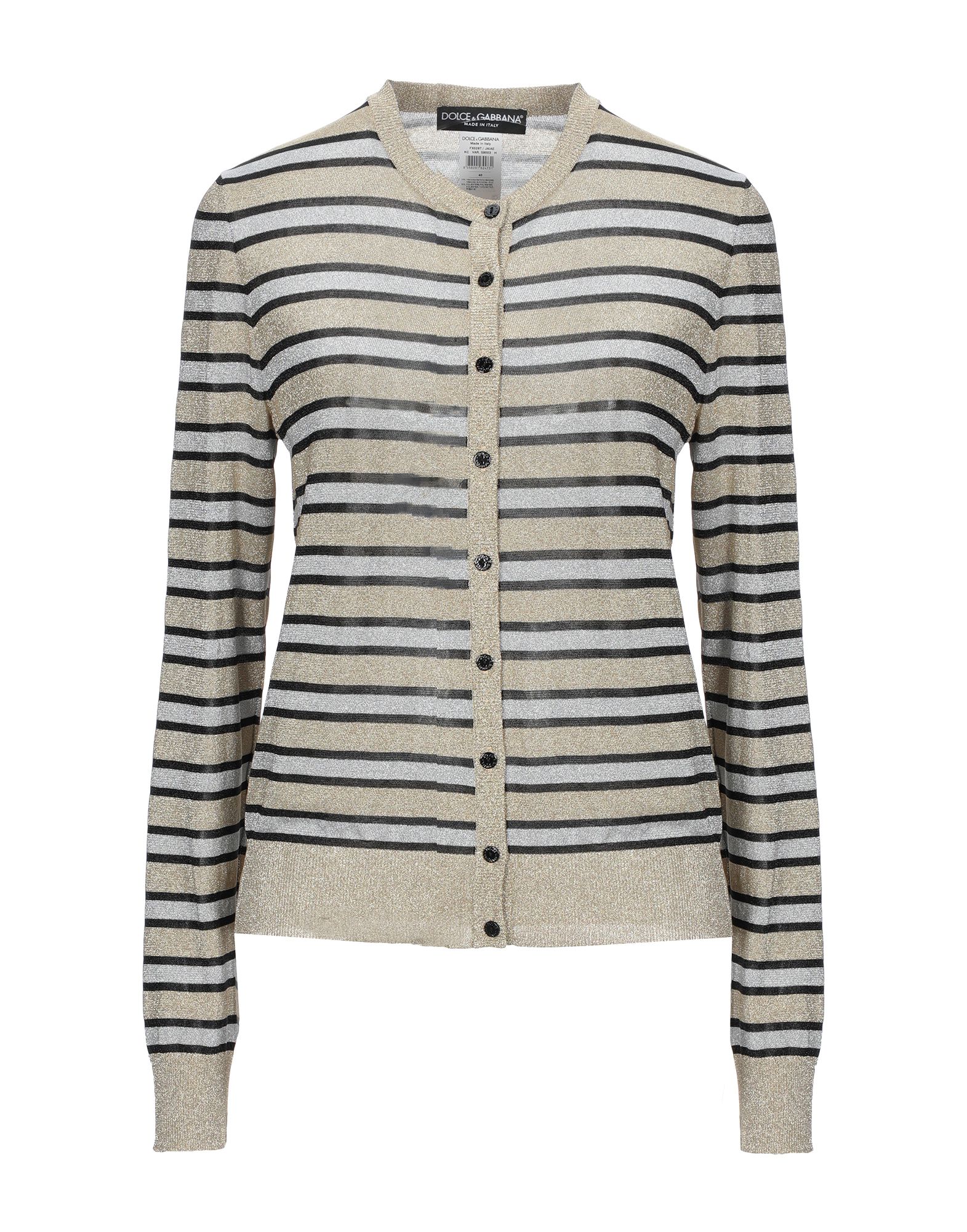 DOLCE&GABBANA Strickjacke Damen Gold von DOLCE&GABBANA