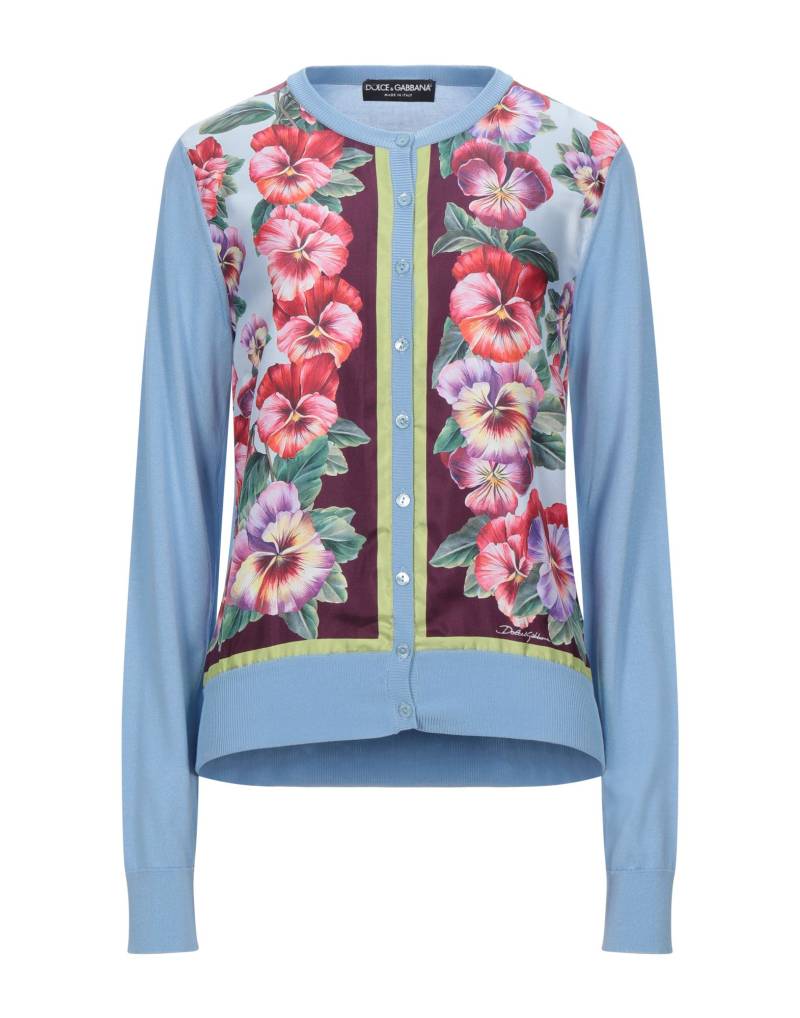 DOLCE&GABBANA Strickjacke Damen Himmelblau von DOLCE&GABBANA