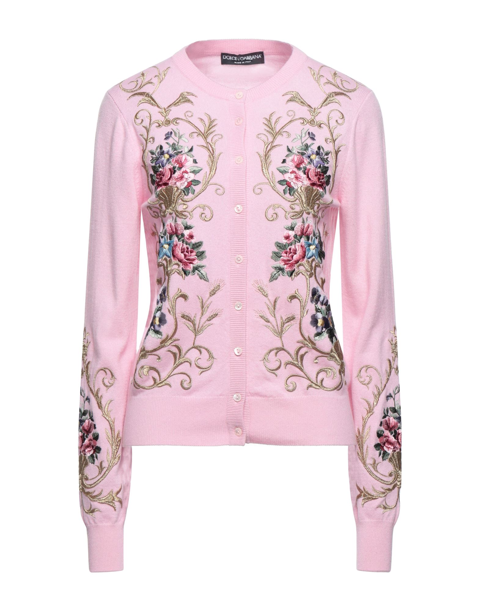 DOLCE&GABBANA Strickjacke Damen Rosa von DOLCE&GABBANA