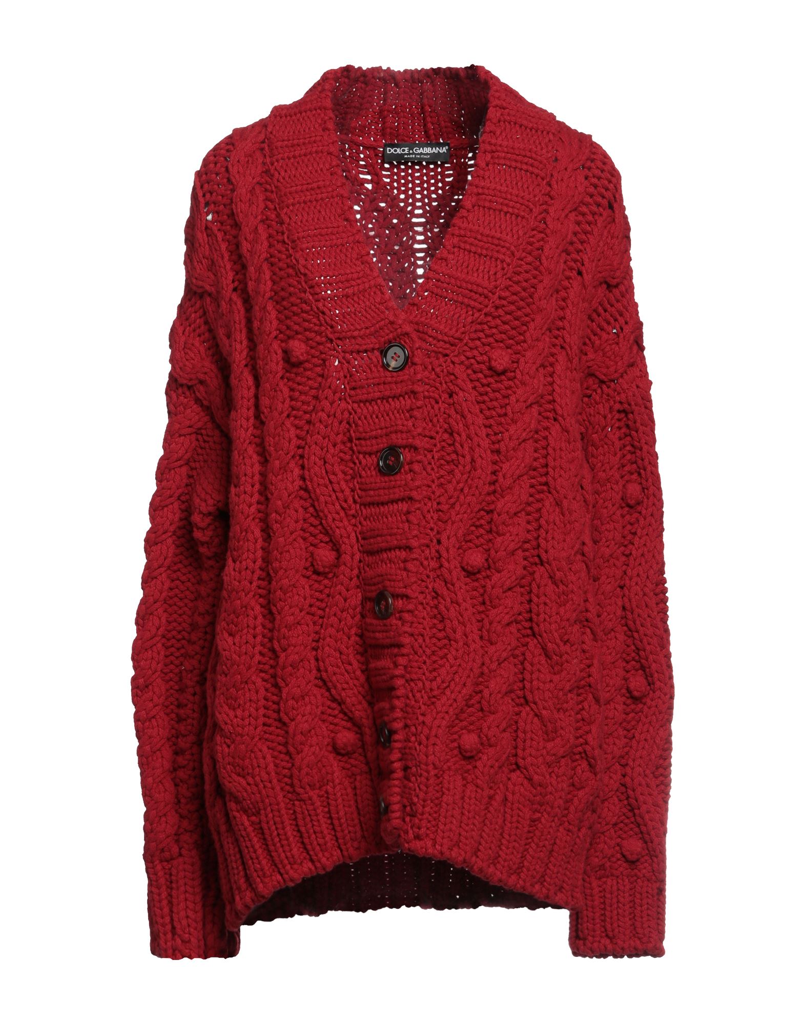 DOLCE&GABBANA Strickjacke Damen Rot von DOLCE&GABBANA