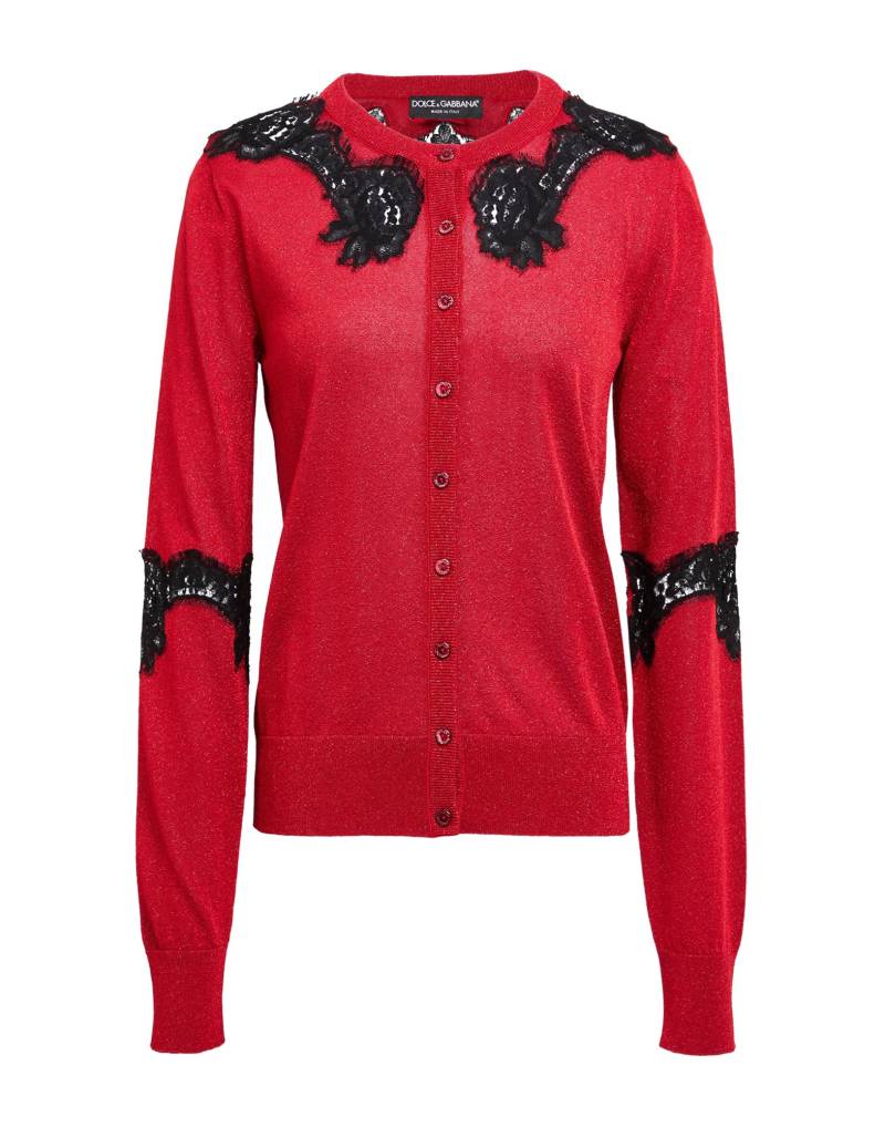 DOLCE&GABBANA Strickjacke Damen Rot von DOLCE&GABBANA