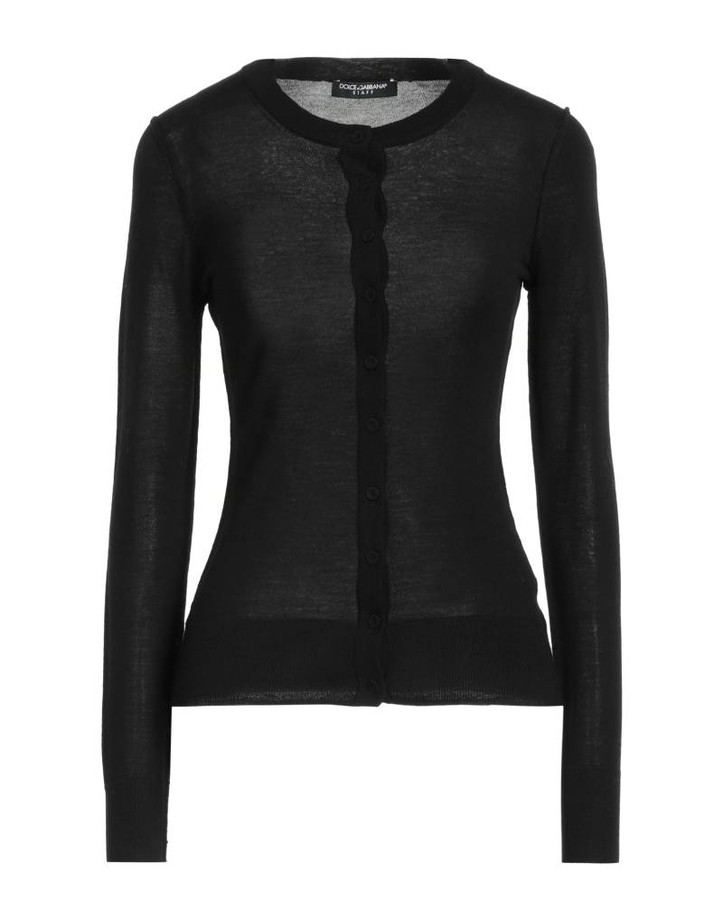 DOLCE&GABBANA Strickjacke Damen Schwarz von DOLCE&GABBANA