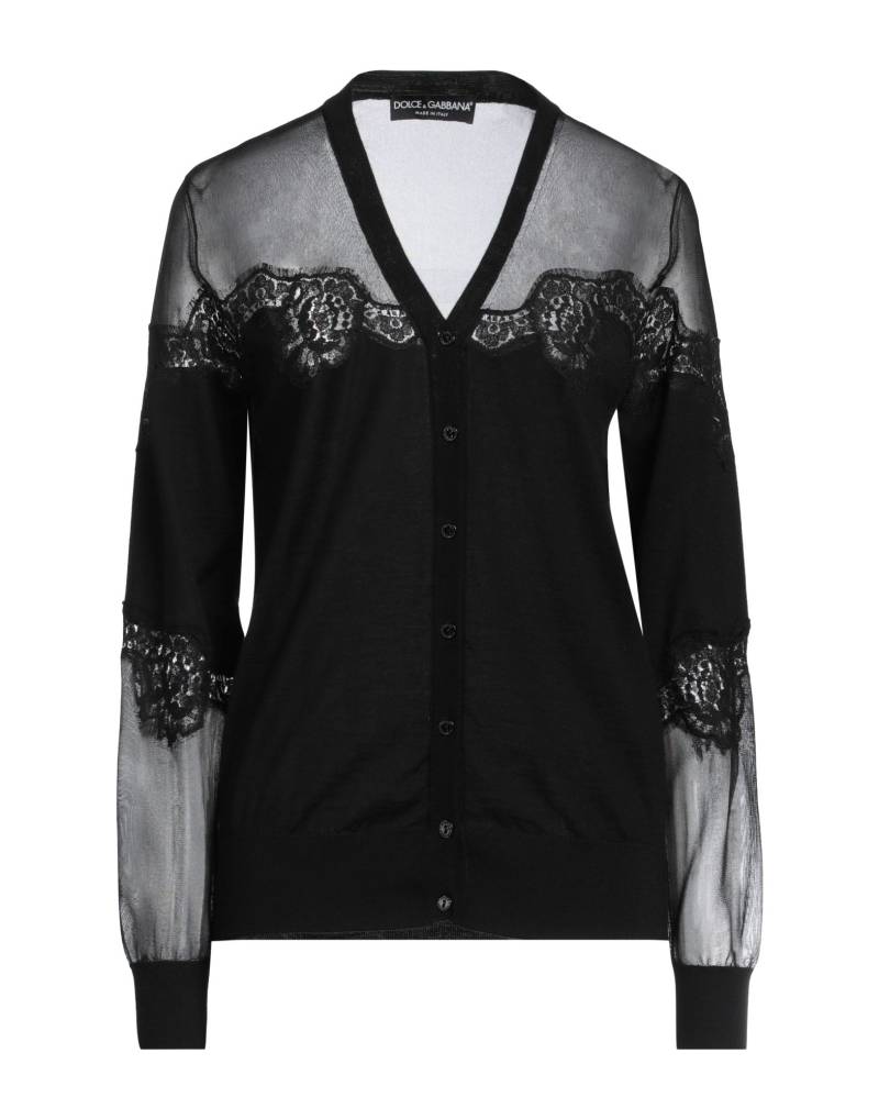 DOLCE&GABBANA Strickjacke Damen Schwarz von DOLCE&GABBANA