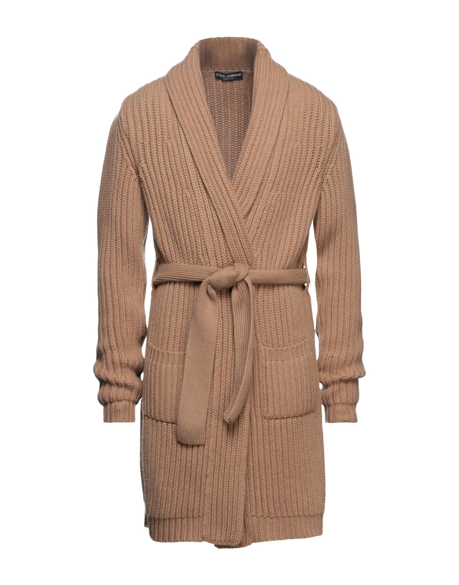 DOLCE&GABBANA Strickjacke Herren Kamel von DOLCE&GABBANA
