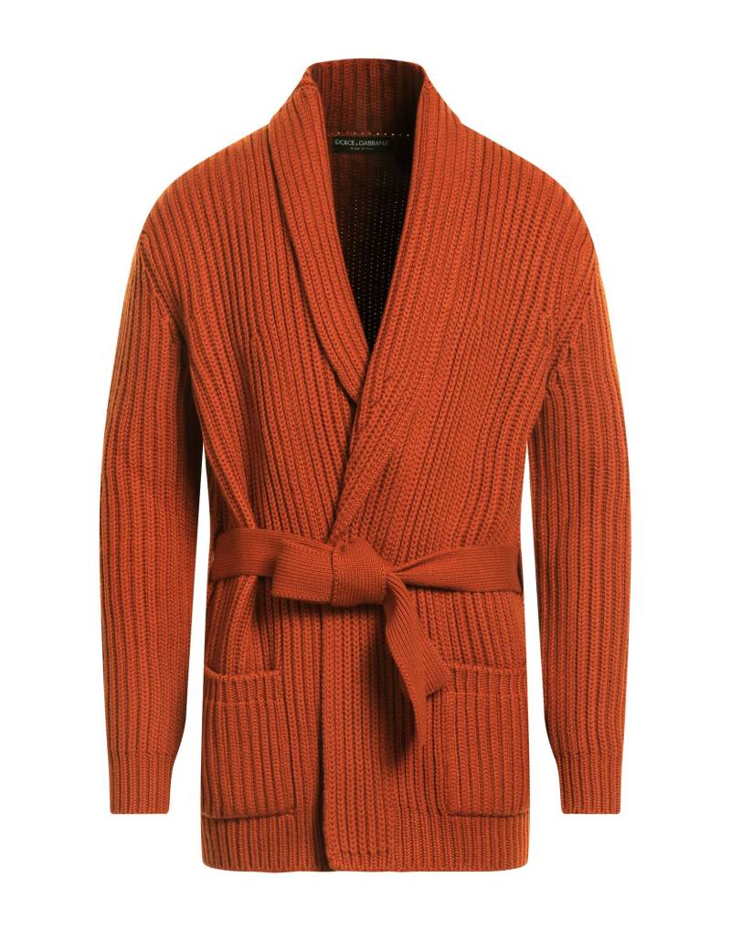 DOLCE&GABBANA Strickjacke Herren Rostrot von DOLCE&GABBANA