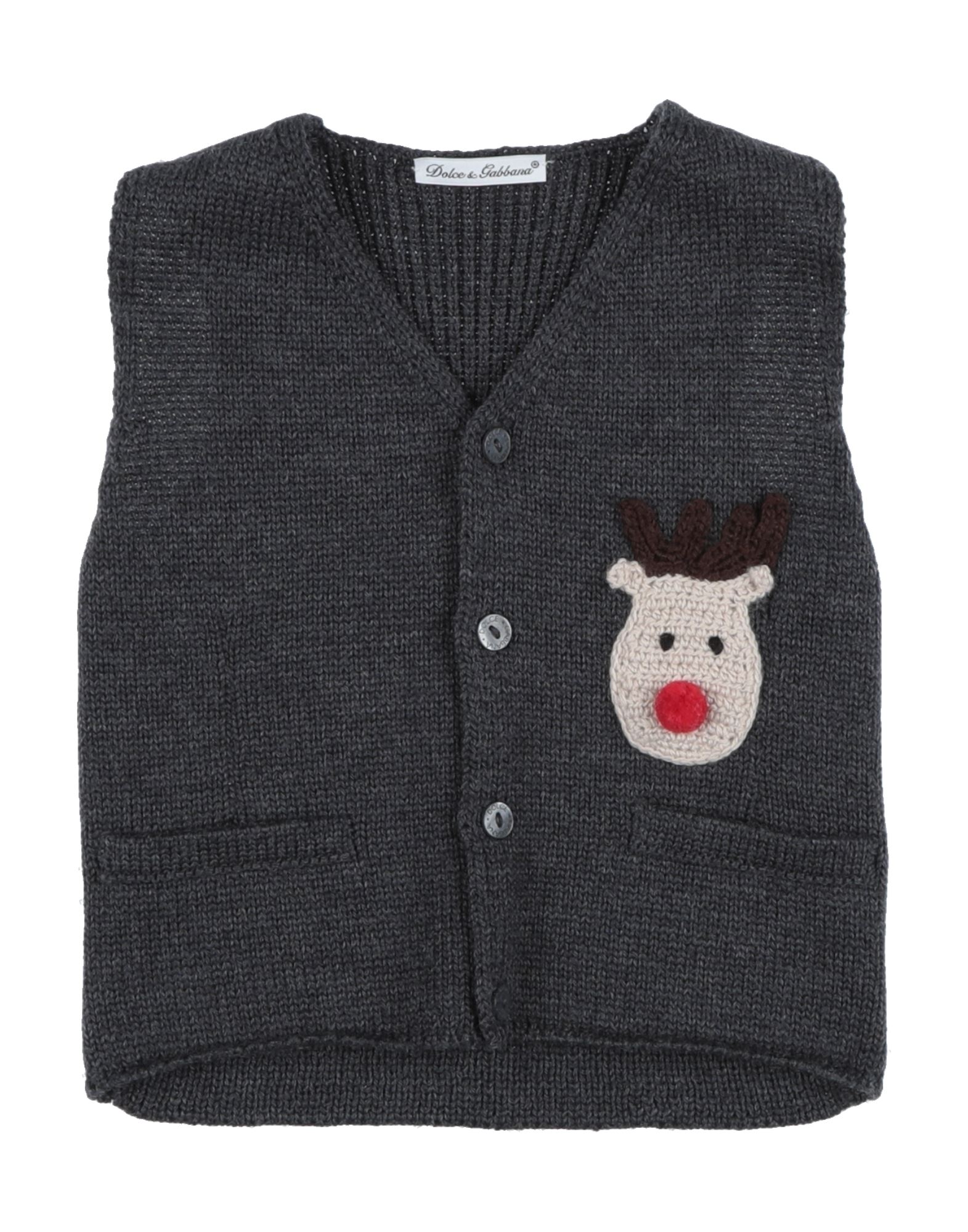 DOLCE & GABBANA Strickjacke Kinder Blei von DOLCE & GABBANA