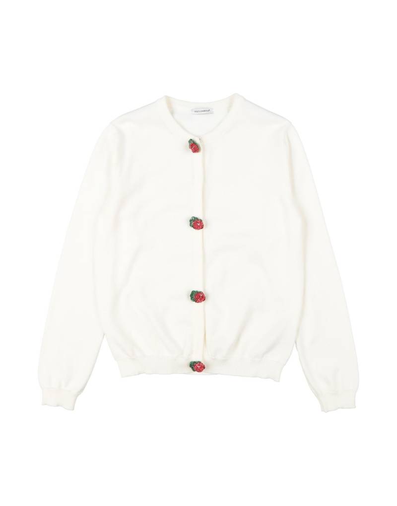 DOLCE&GABBANA Strickjacke Kinder Elfenbein von DOLCE&GABBANA