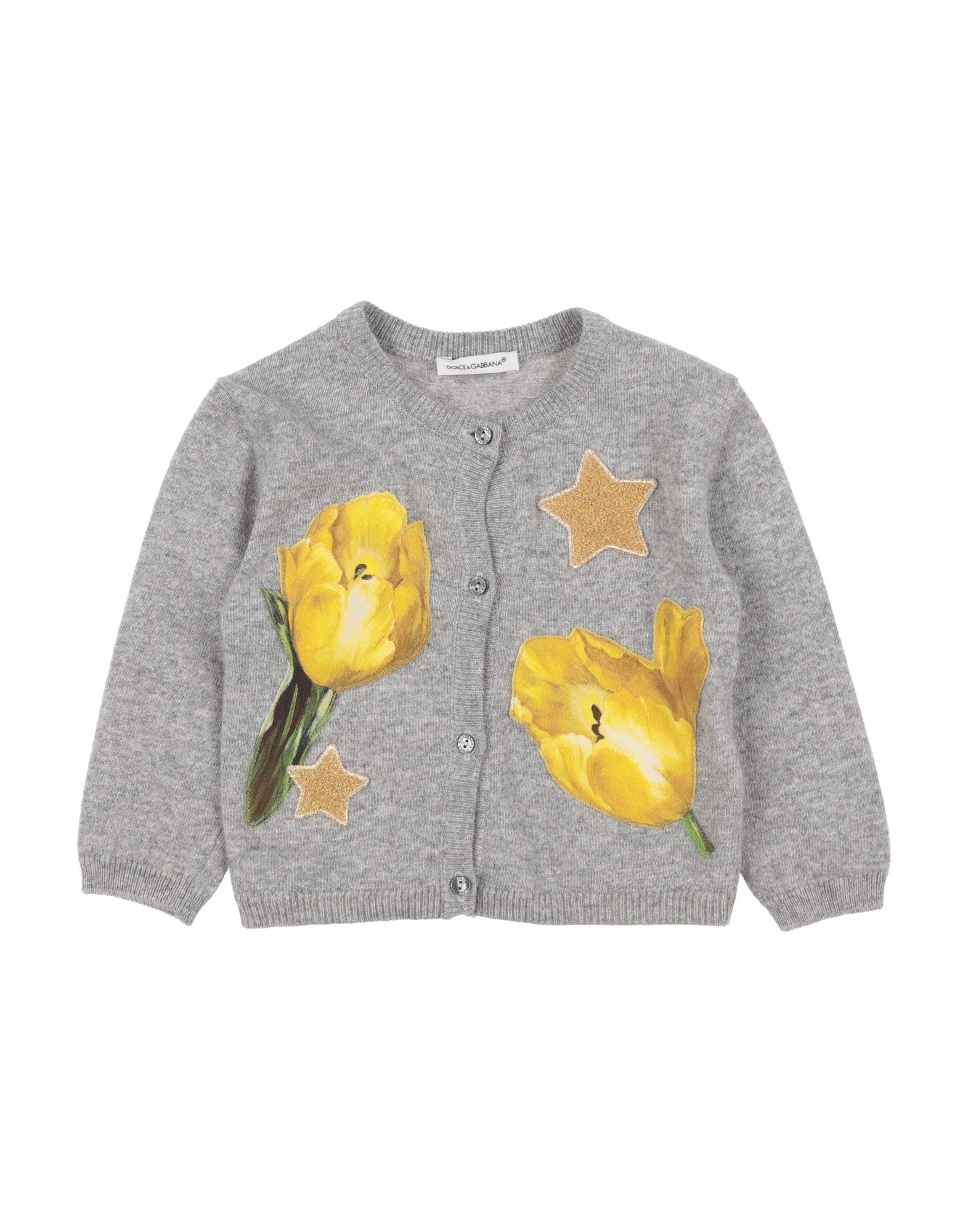 DOLCE&GABBANA Strickjacke Kinder Grau von DOLCE&GABBANA