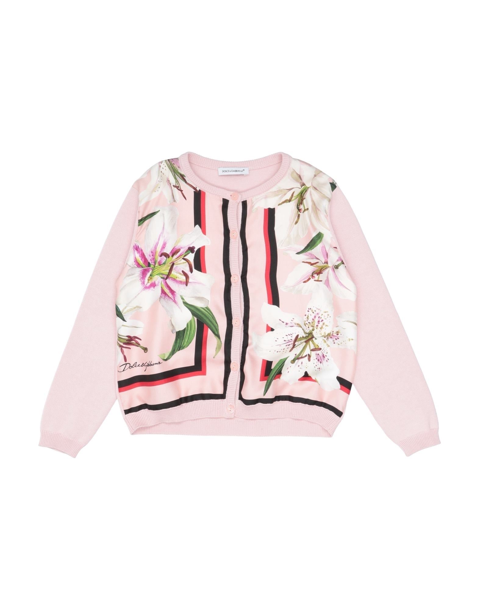 DOLCE&GABBANA Strickjacke Kinder Hellrosa von DOLCE&GABBANA