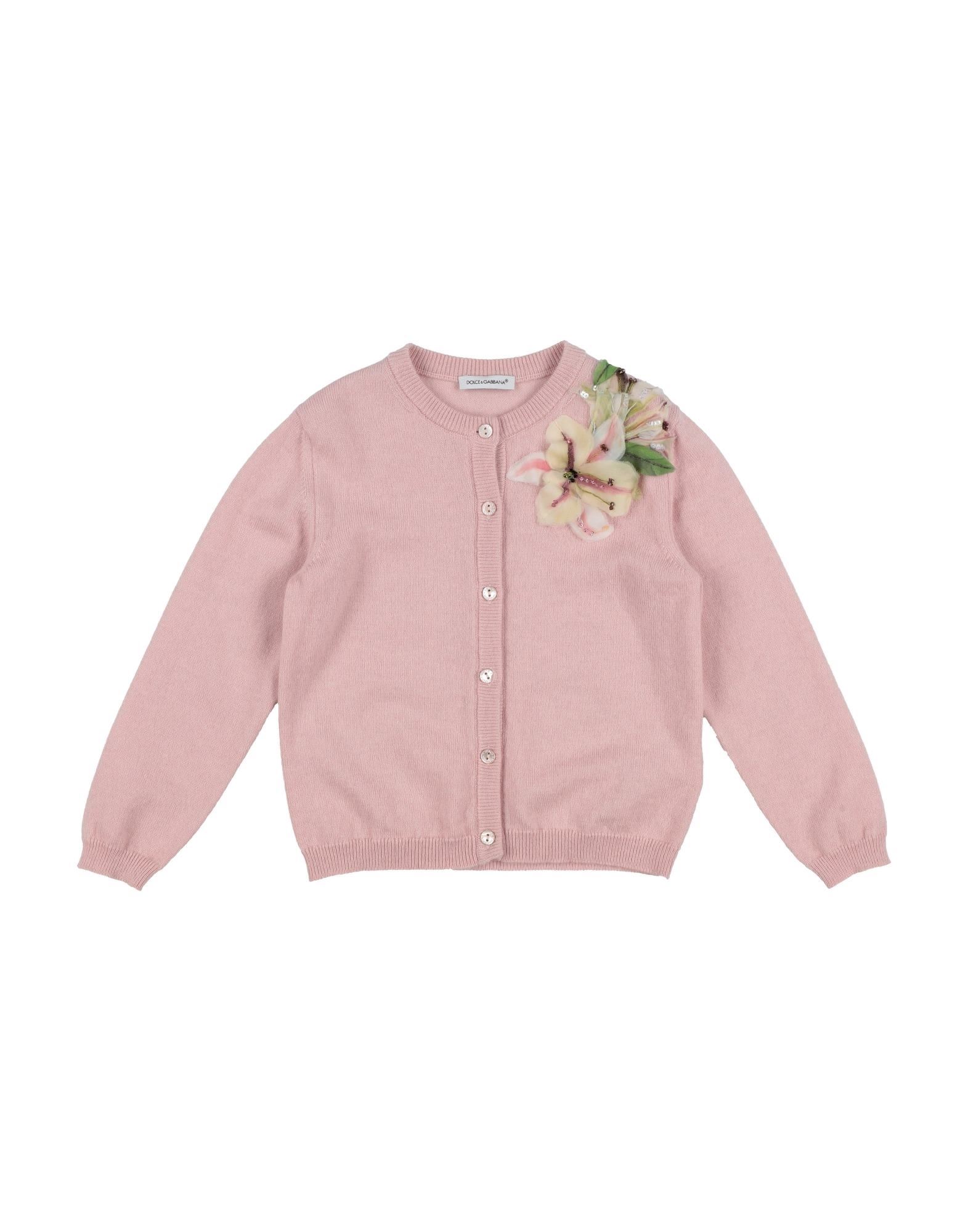 DOLCE&GABBANA Strickjacke Kinder Hellrosa von DOLCE&GABBANA