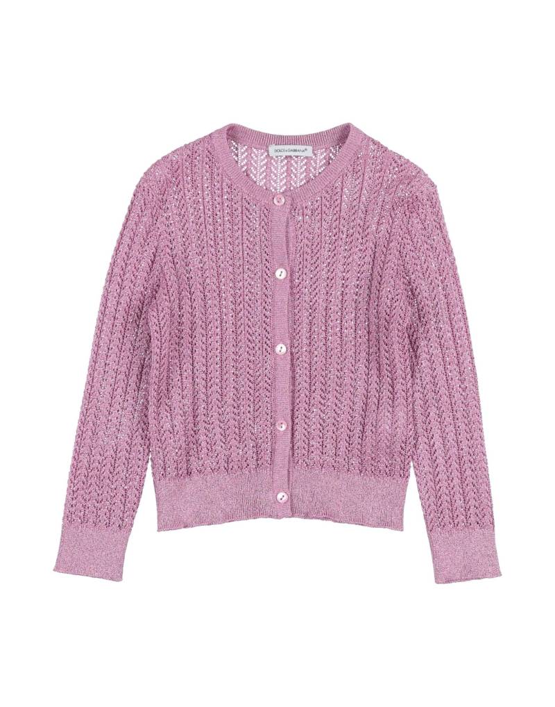 DOLCE&GABBANA Strickjacke Kinder Malve von DOLCE&GABBANA