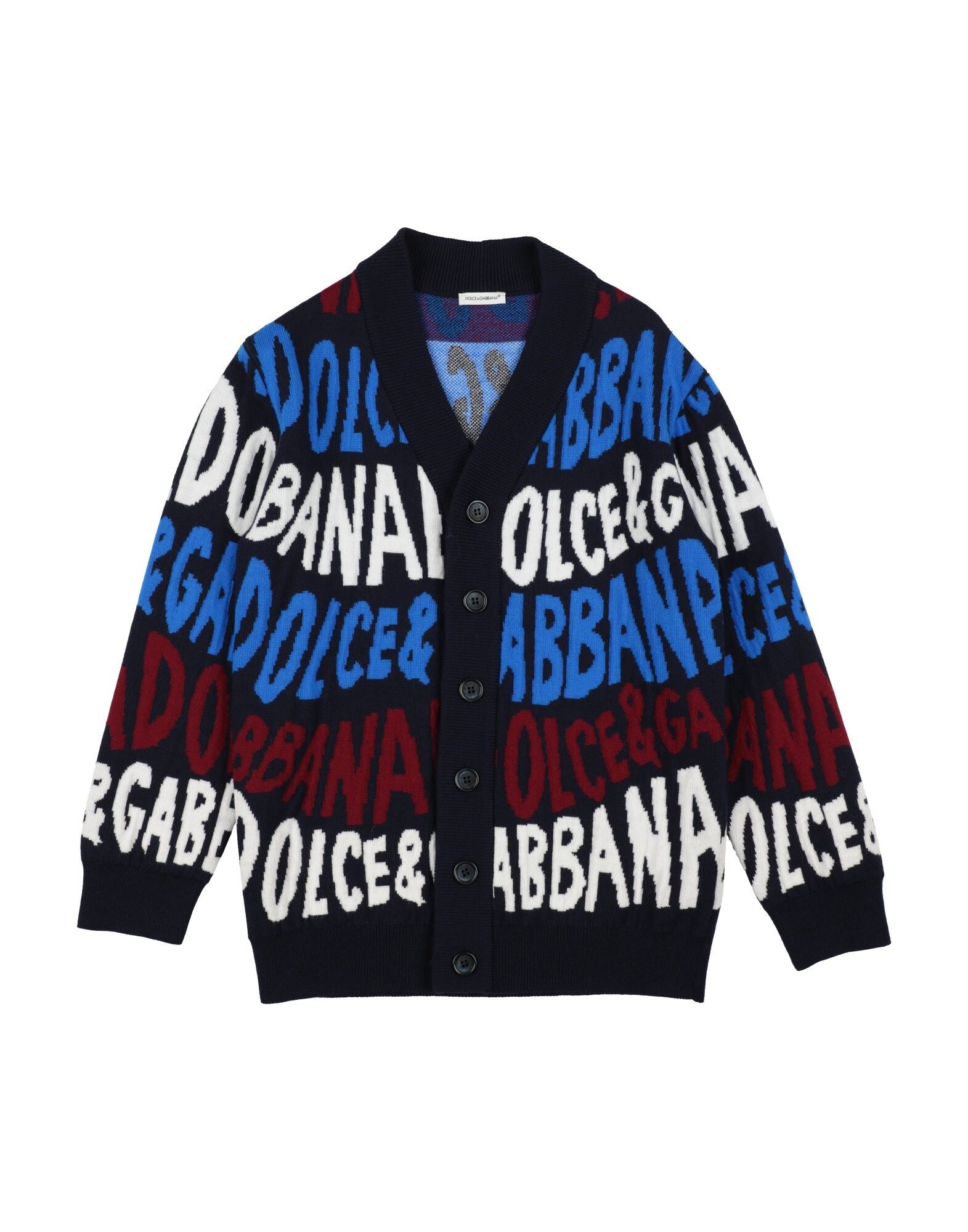 DOLCE&GABBANA Strickjacke Kinder Nachtblau DOLCE&GABBANA Strickjacke Kinder Nachtblau von DOLCE&GABBANA